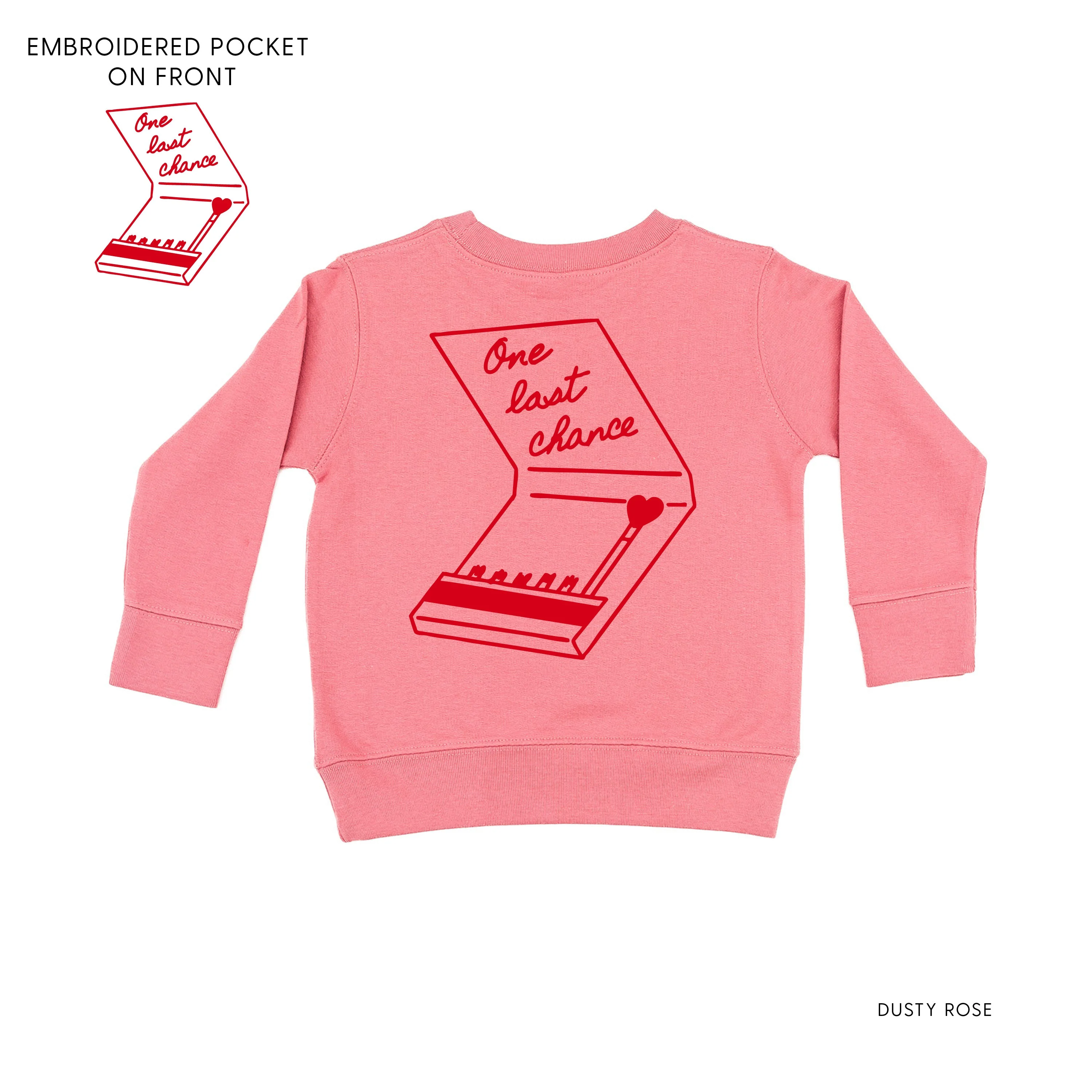 Embroidered/Printed - One Last Chance - Child Sweater - Image 5