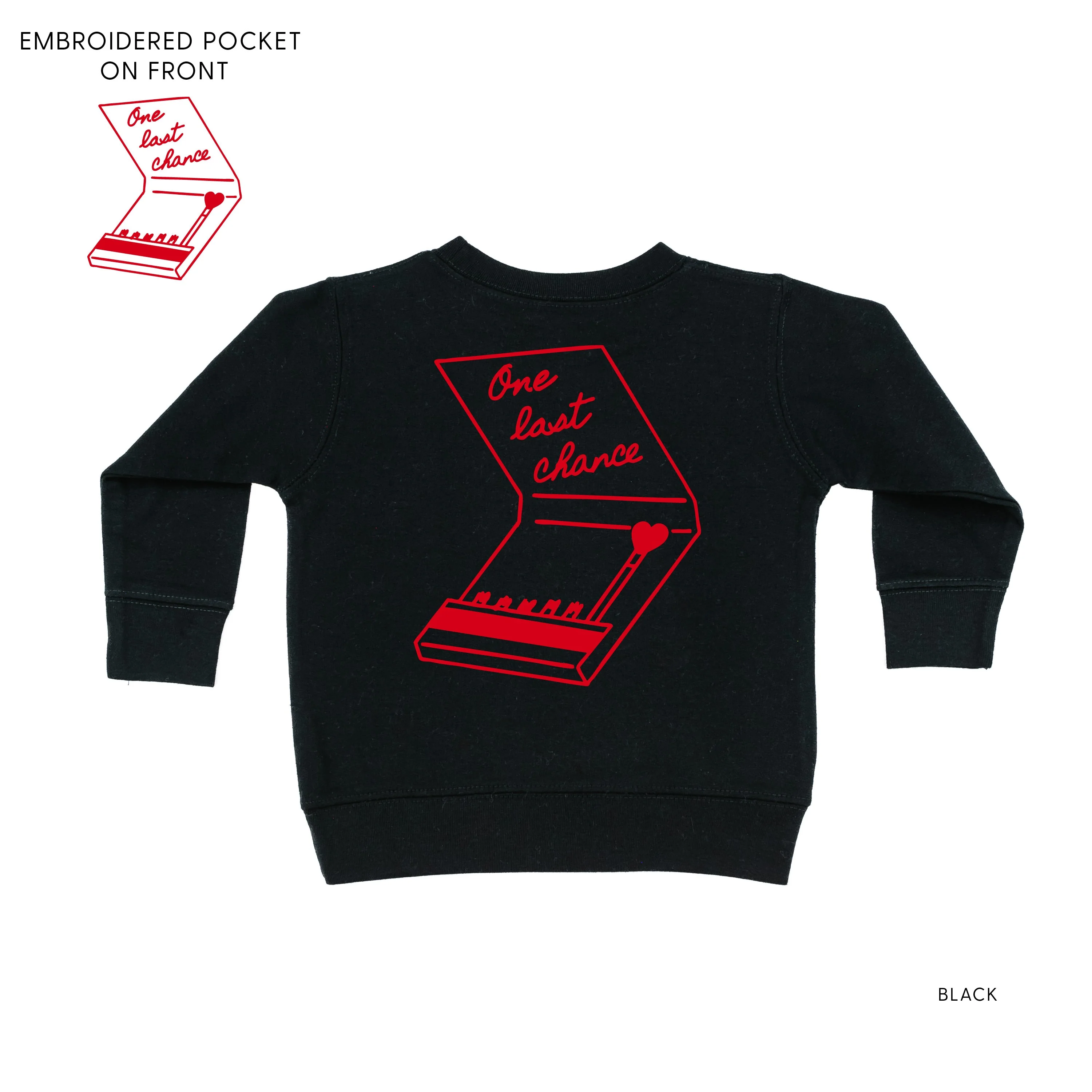 Embroidered/Printed - One Last Chance - Child Sweater - Image 9