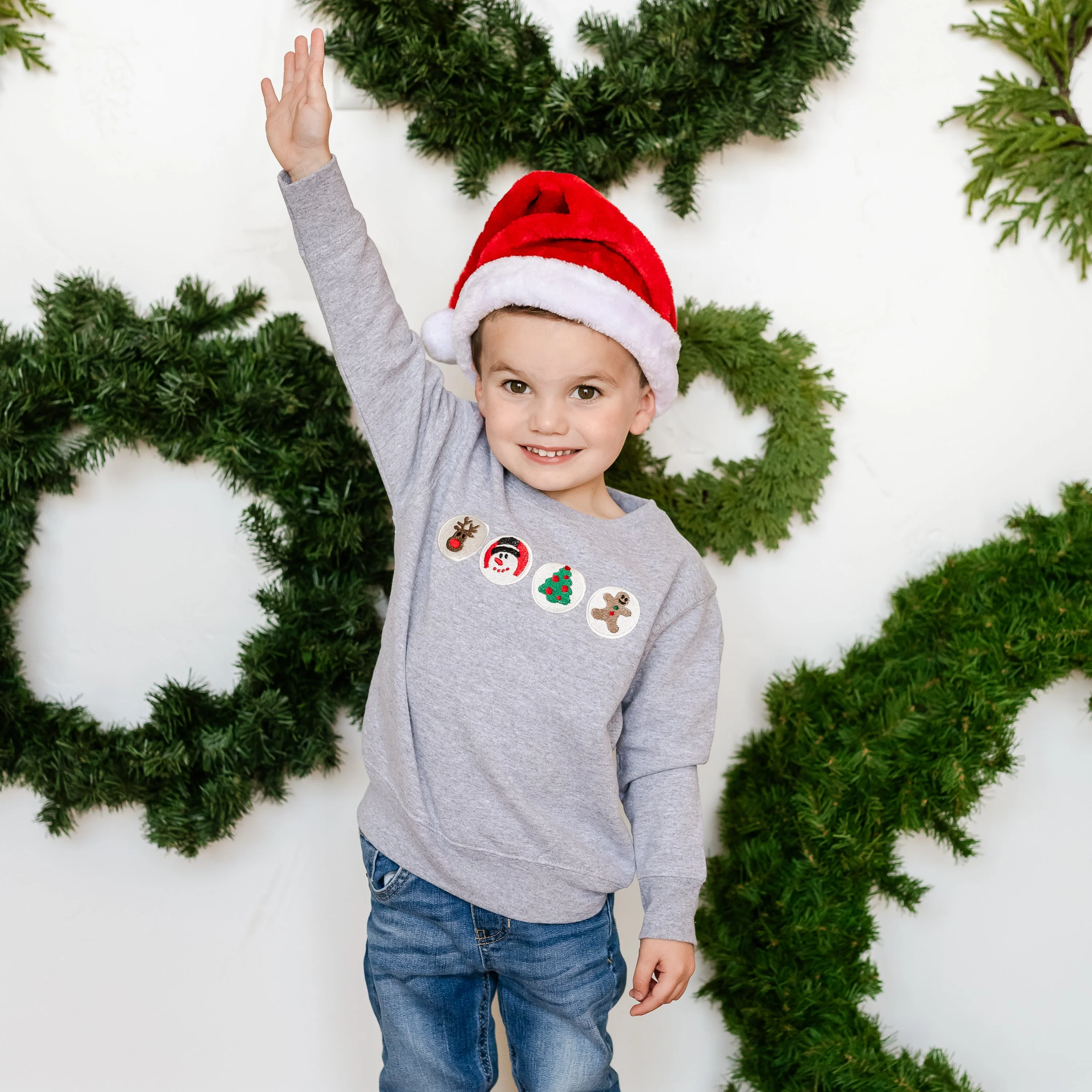 Sugar Cookies - Embroidered Child Sweater - Image 3