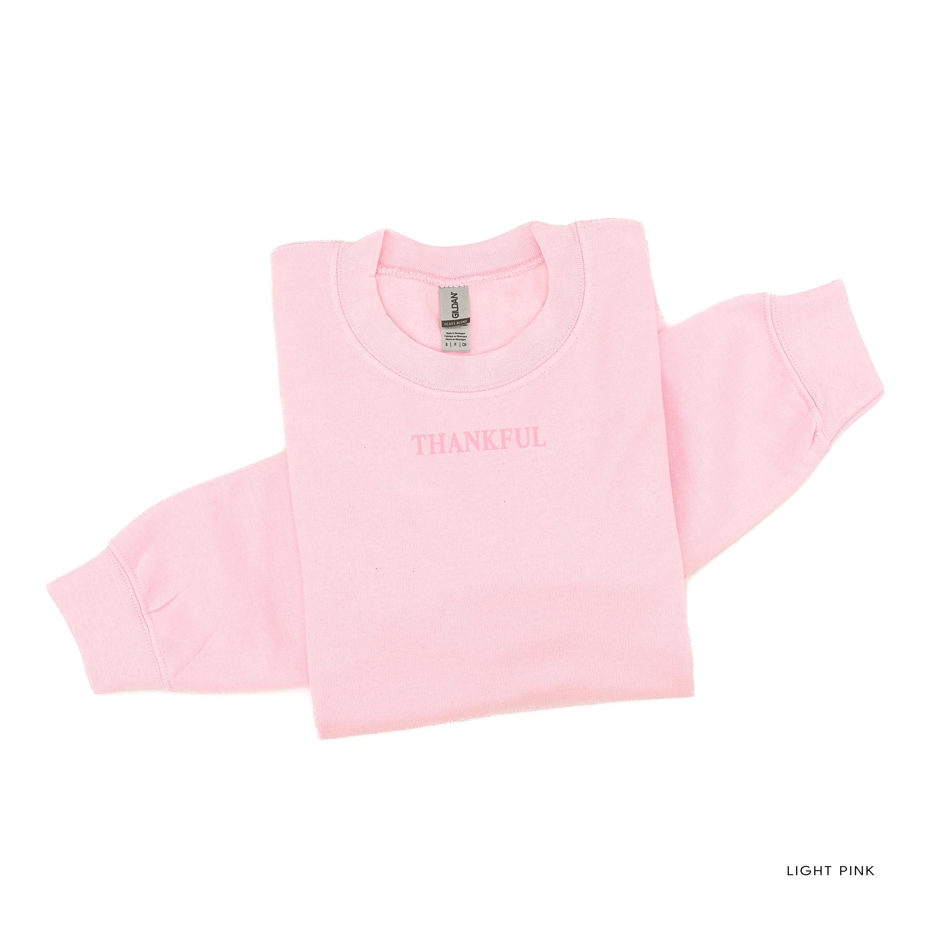 Embroidered/Printed BASIC Fleece - Tone on Tone - Thankful/So Much To be Thankful For (center&b) - Image 6