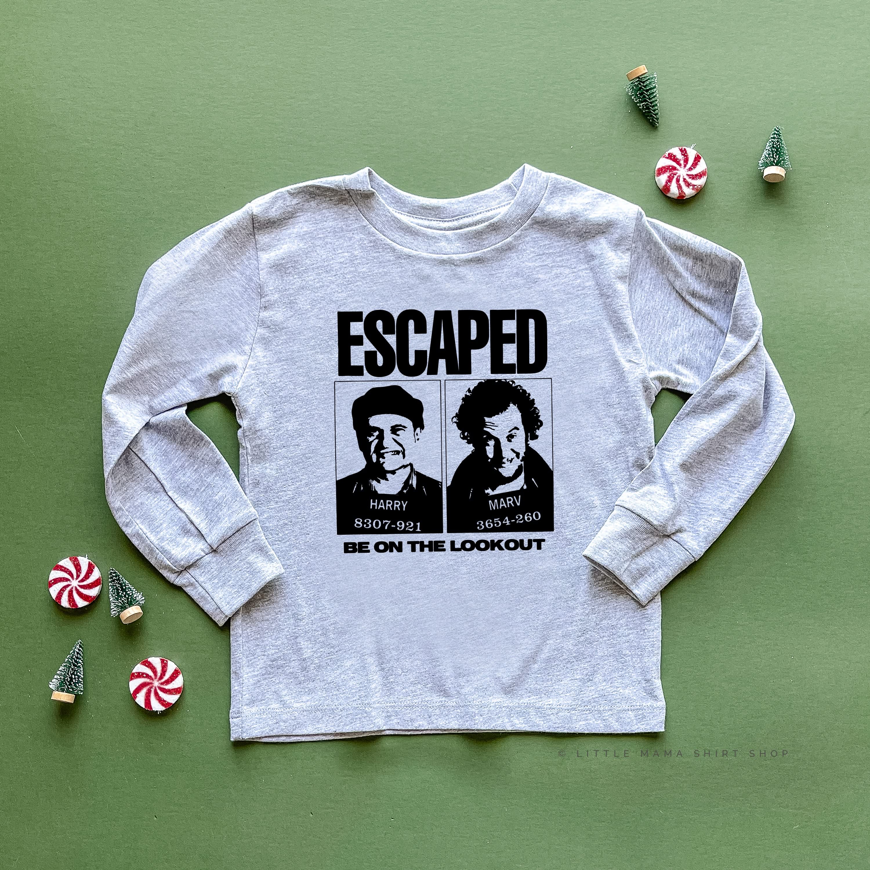 Escaped - Be On The Lookout - Child Long Sleeve Tee - Image 2