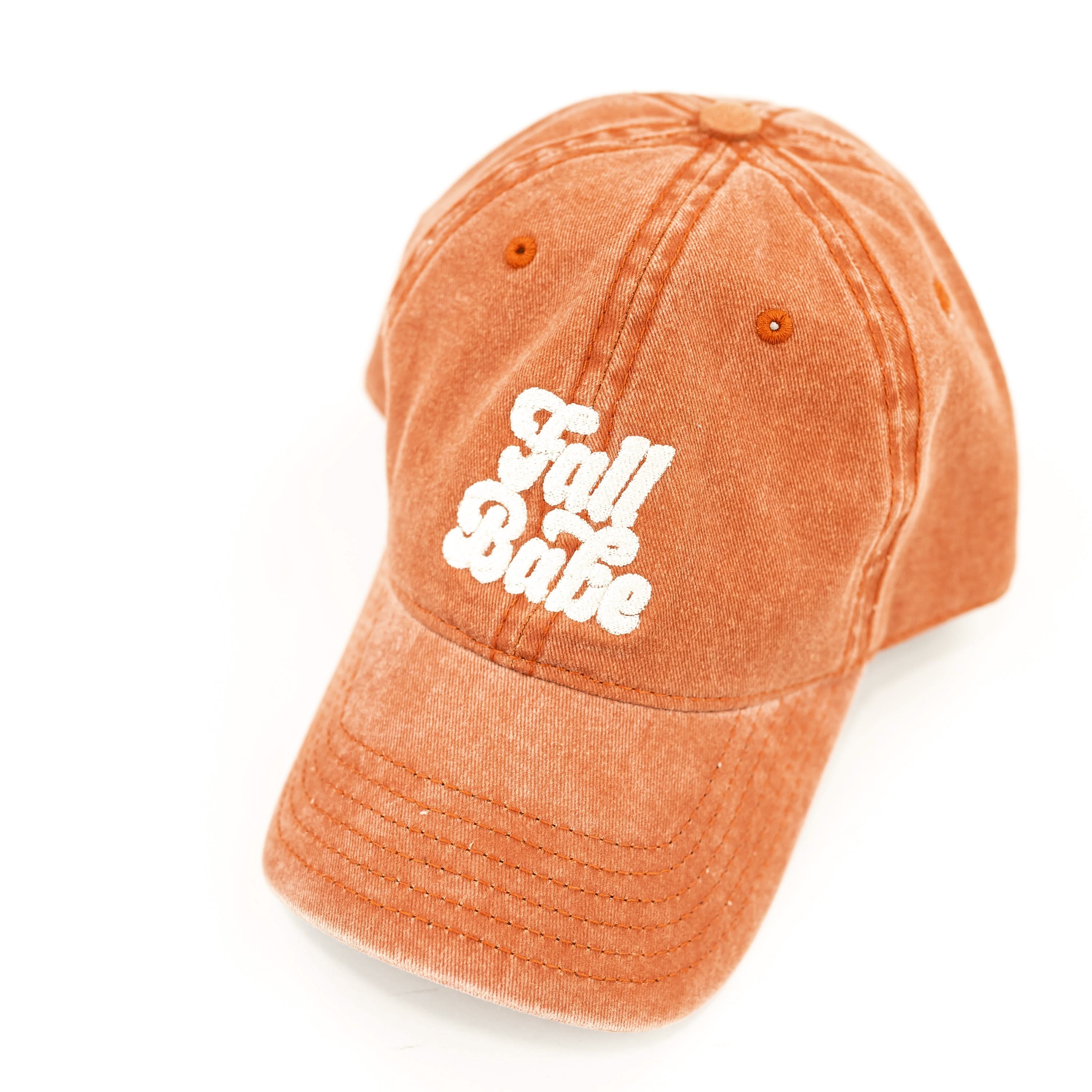 Fall Babe - Burnt Orange Baseball Cap - Image 2