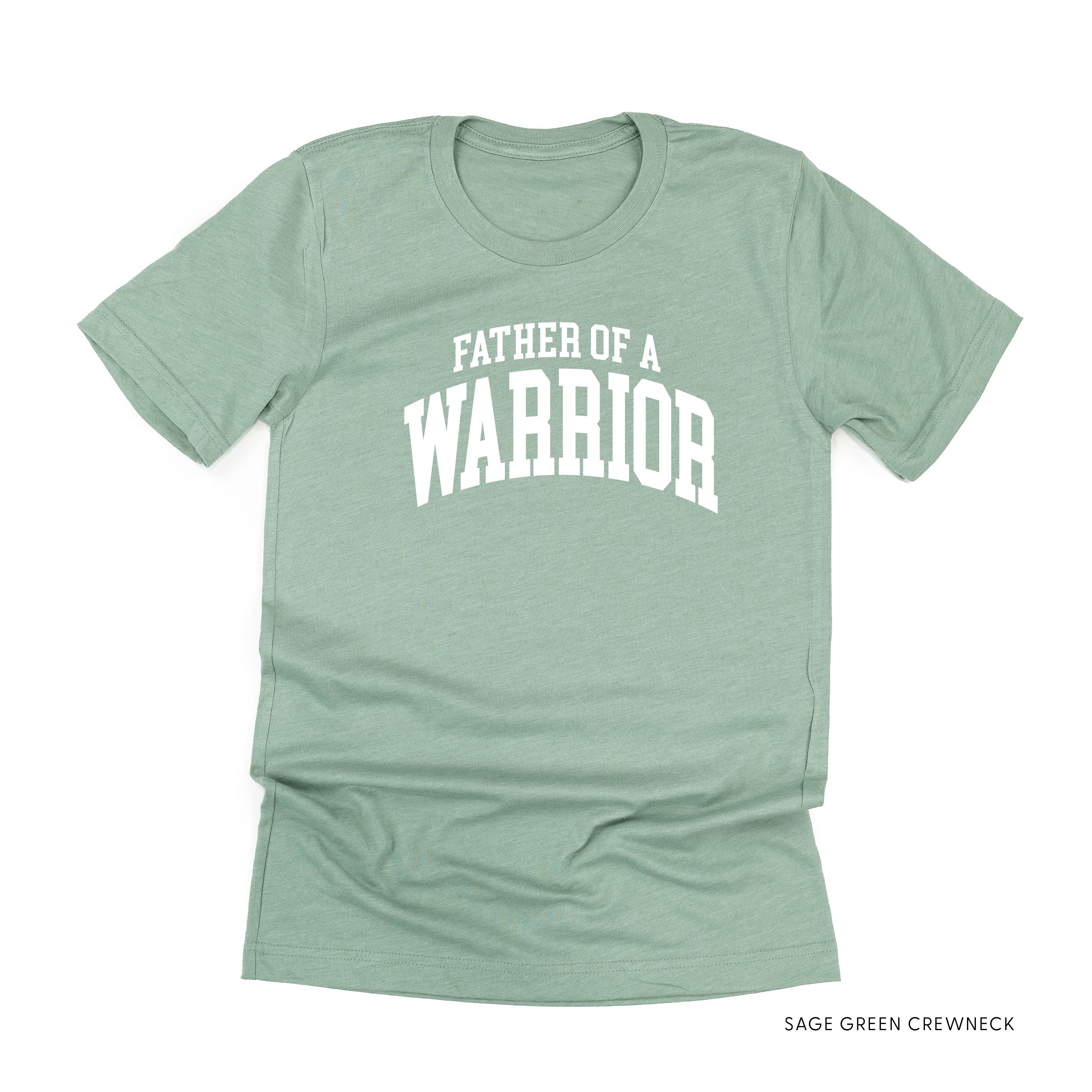 Father of a Warrior - Varsity - Unisex Tee - Image 3