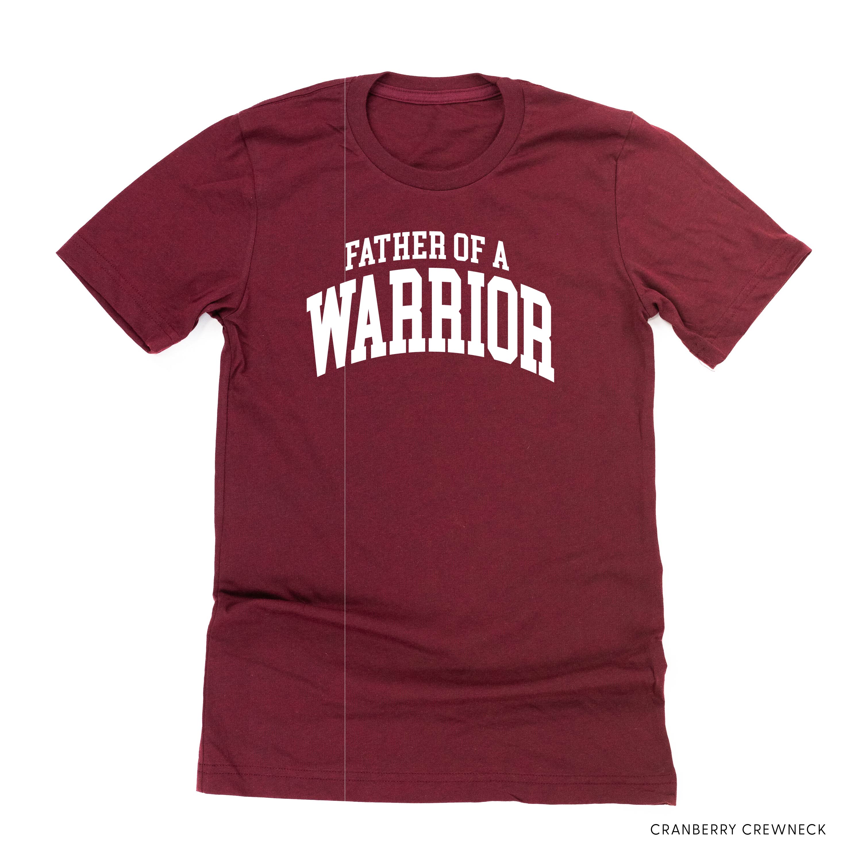 Father of a Warrior - Varsity - Unisex Tee - Image 5