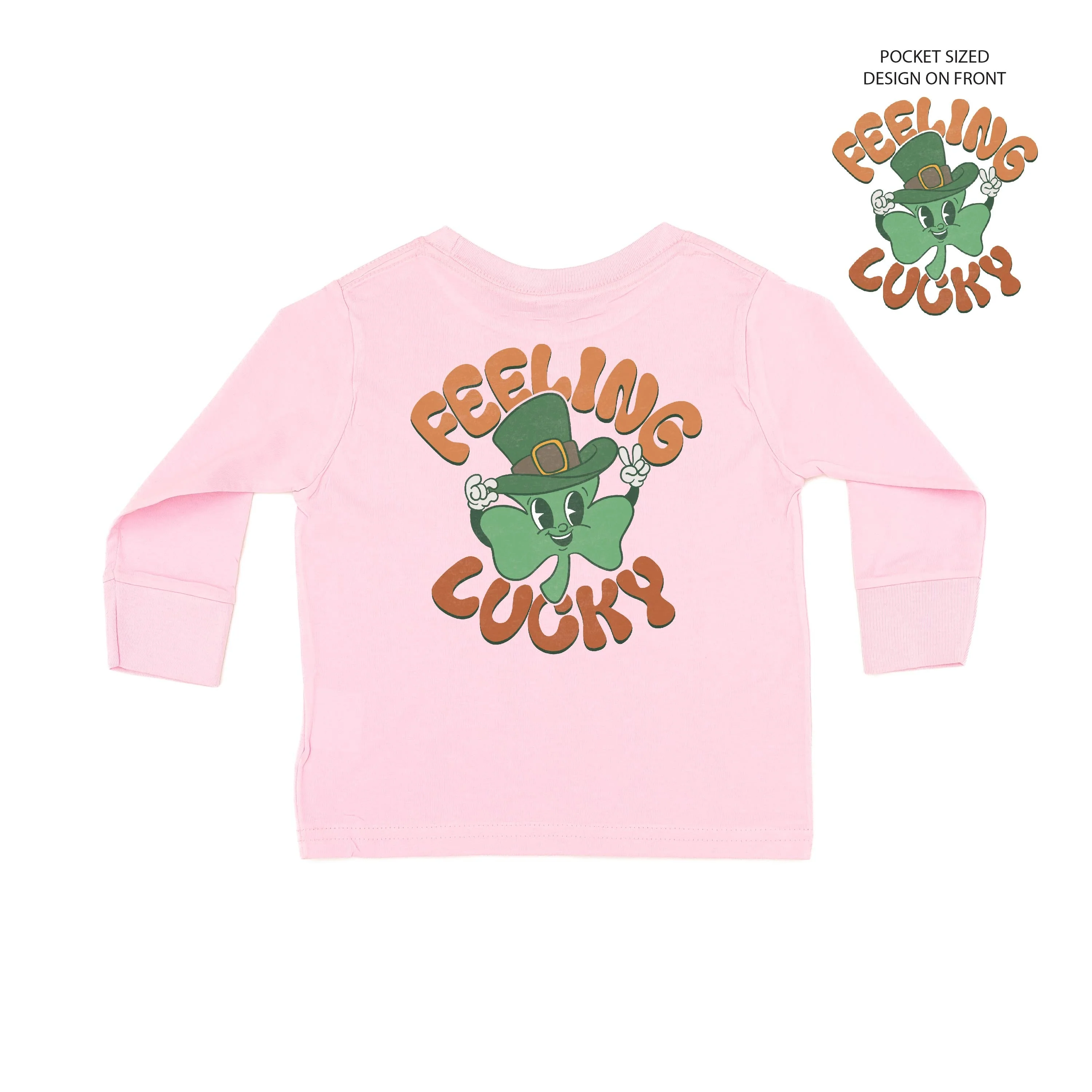 Feeling Lucky - Child Long Sleeve Tee - Image 4