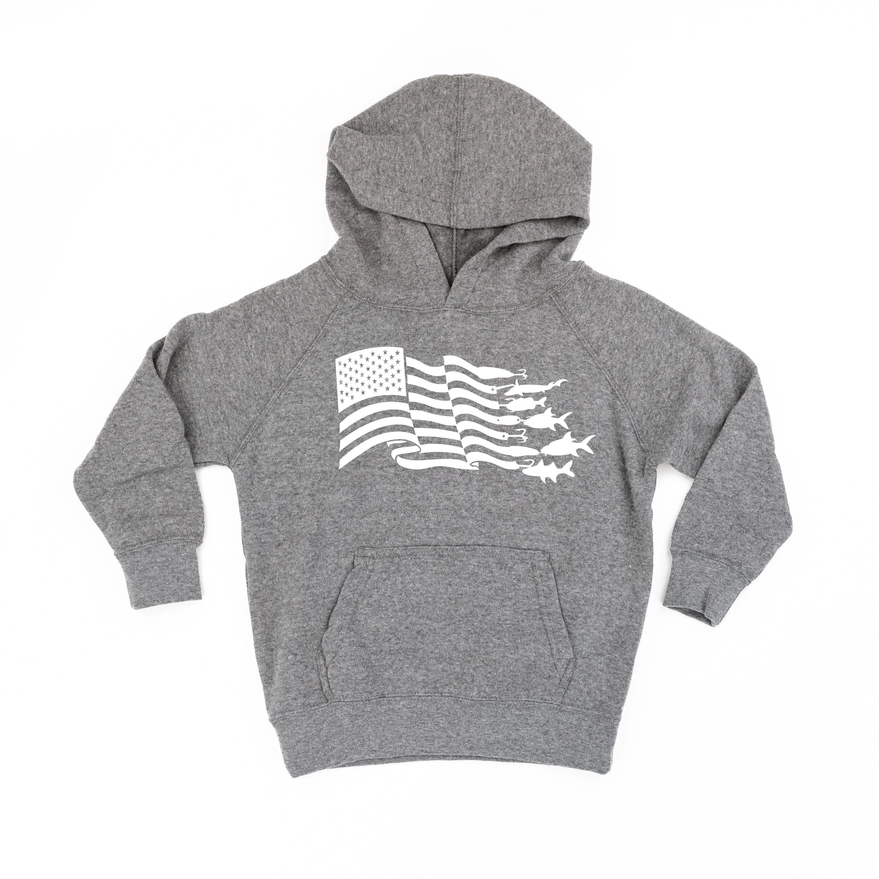 Fishing Flag - Child HOODIE - Image 6