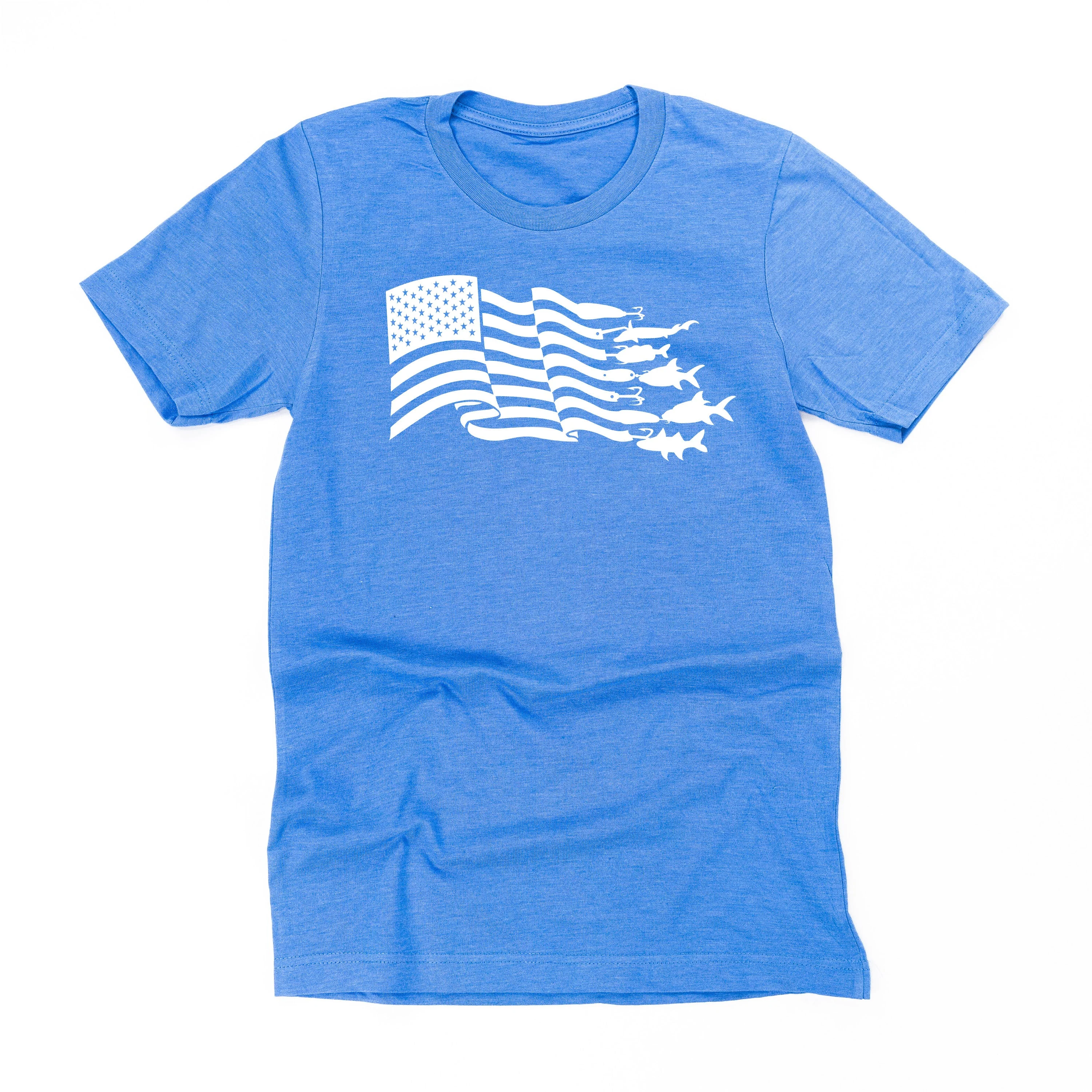 Fishing Flag - Unisex Tee - Image 6