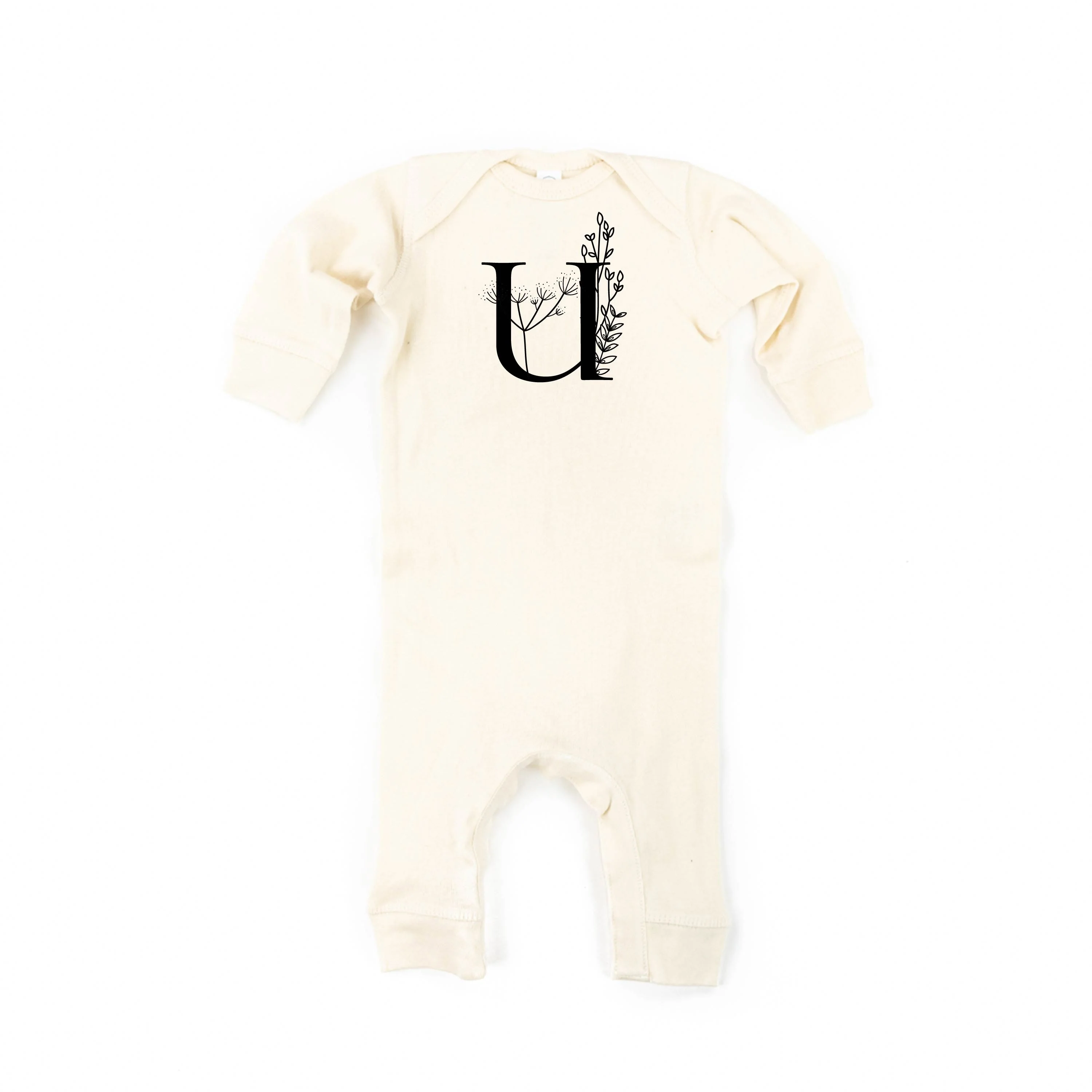 Floral Initials - Baby Sleeper - Image 5