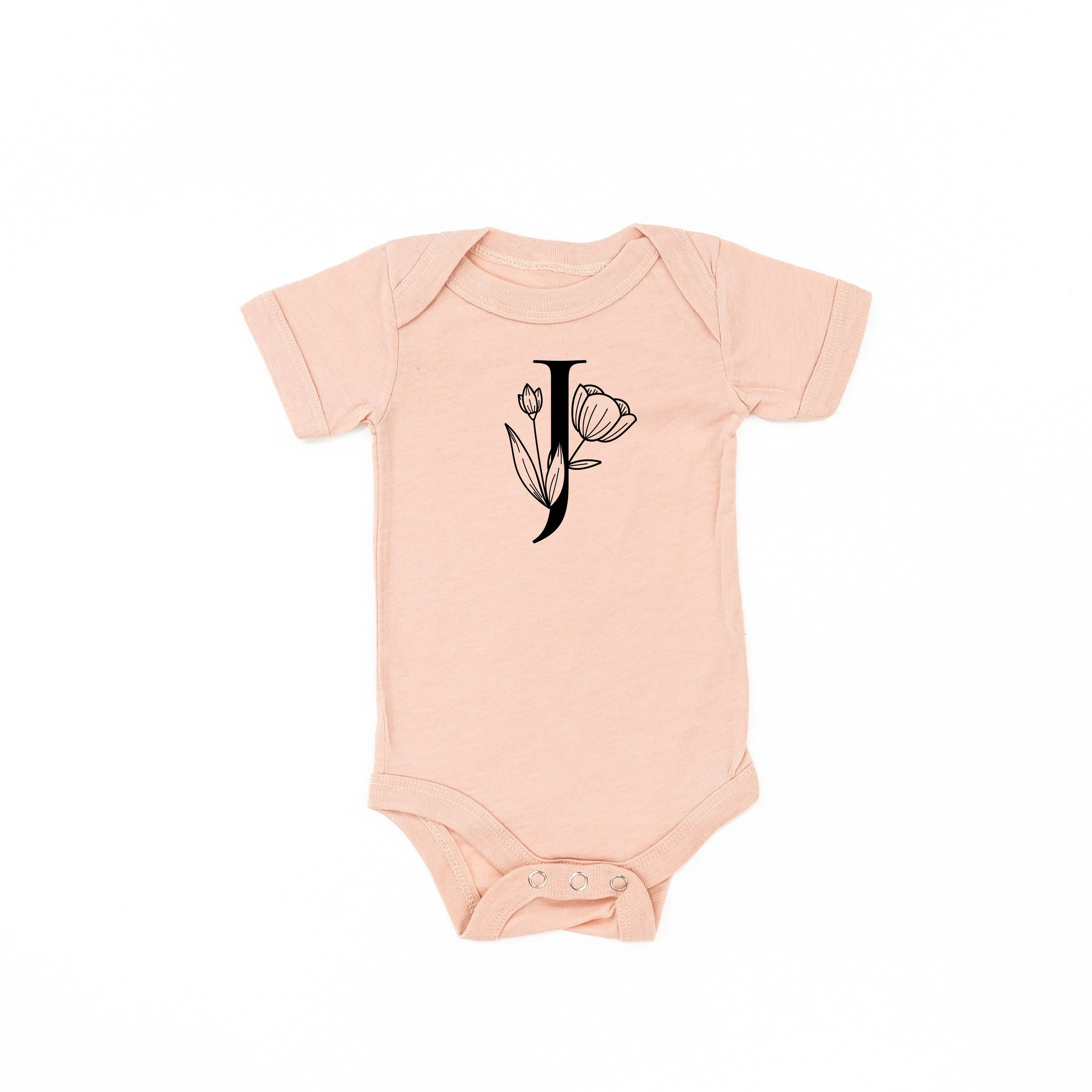 Floral Initials - Child Tee - Image 10
