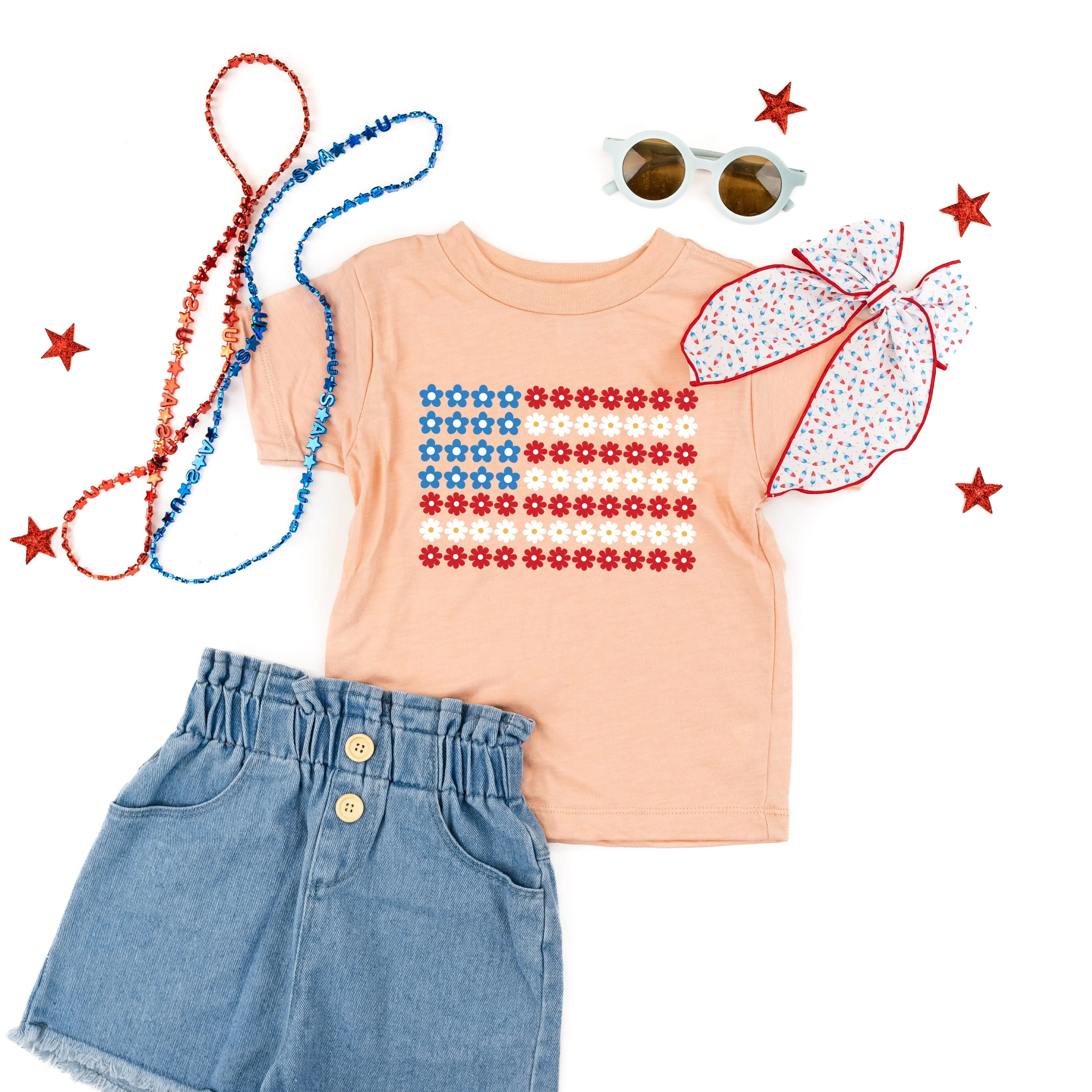 Flower Flag - Child Tee