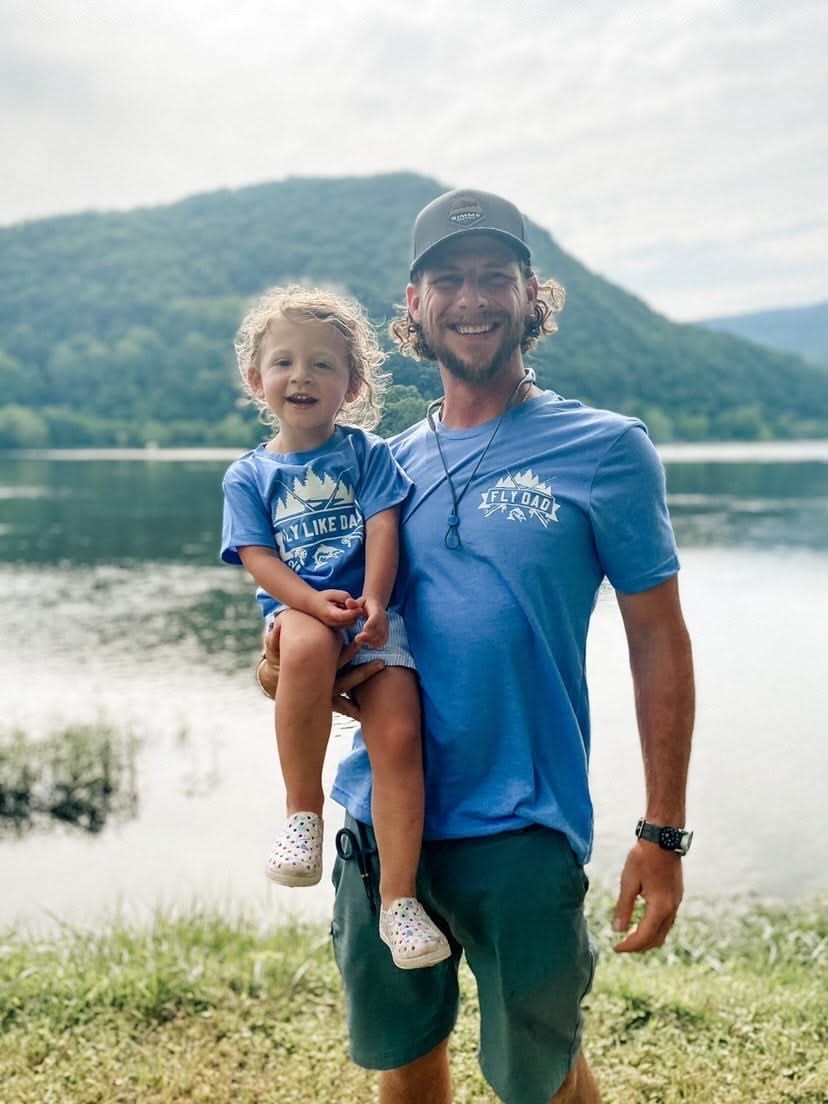 Fly Dad (pocket) / Fly Like Dad - Set of 2 Tees - Image 2