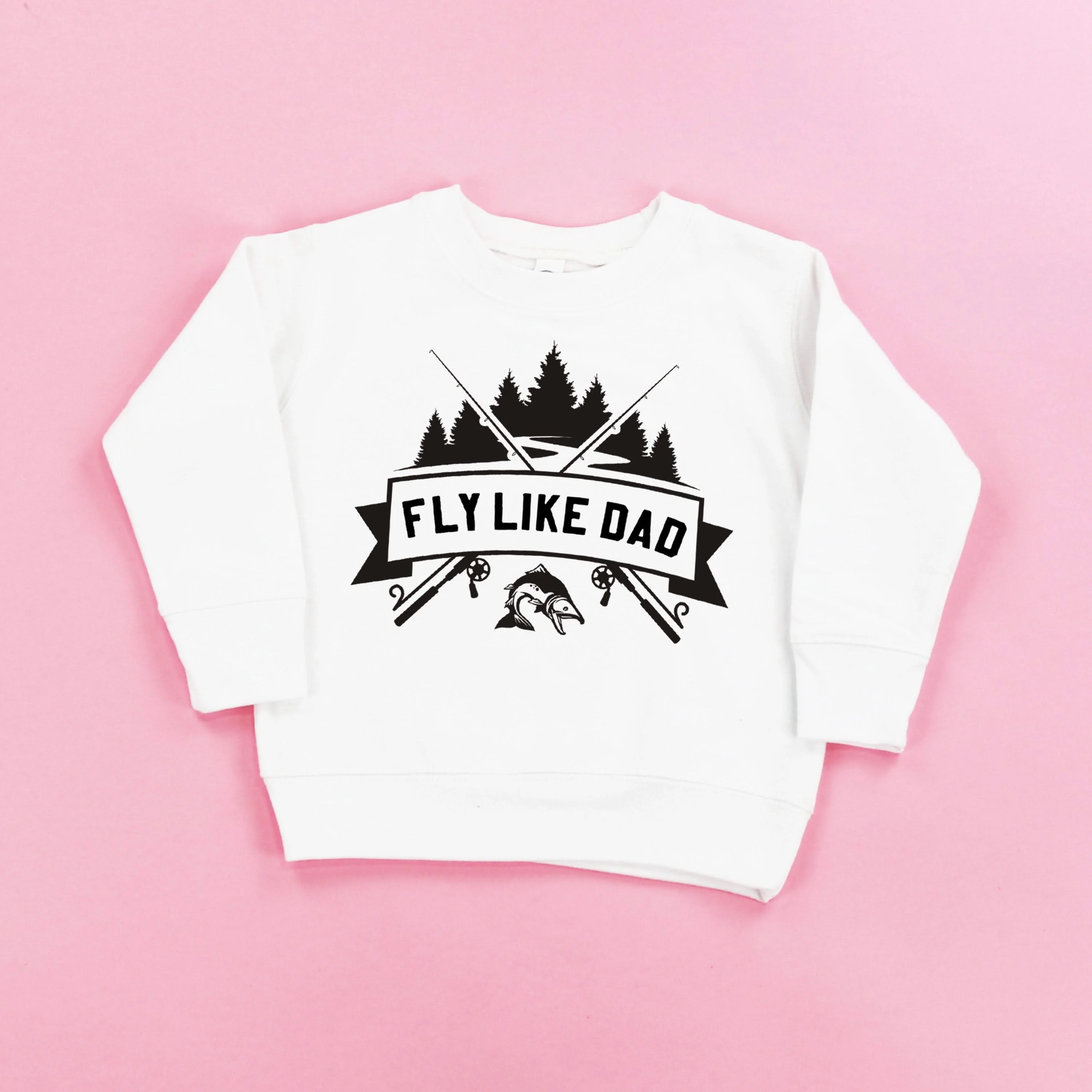 Fly Like Dad - Child Sweater - Image 2