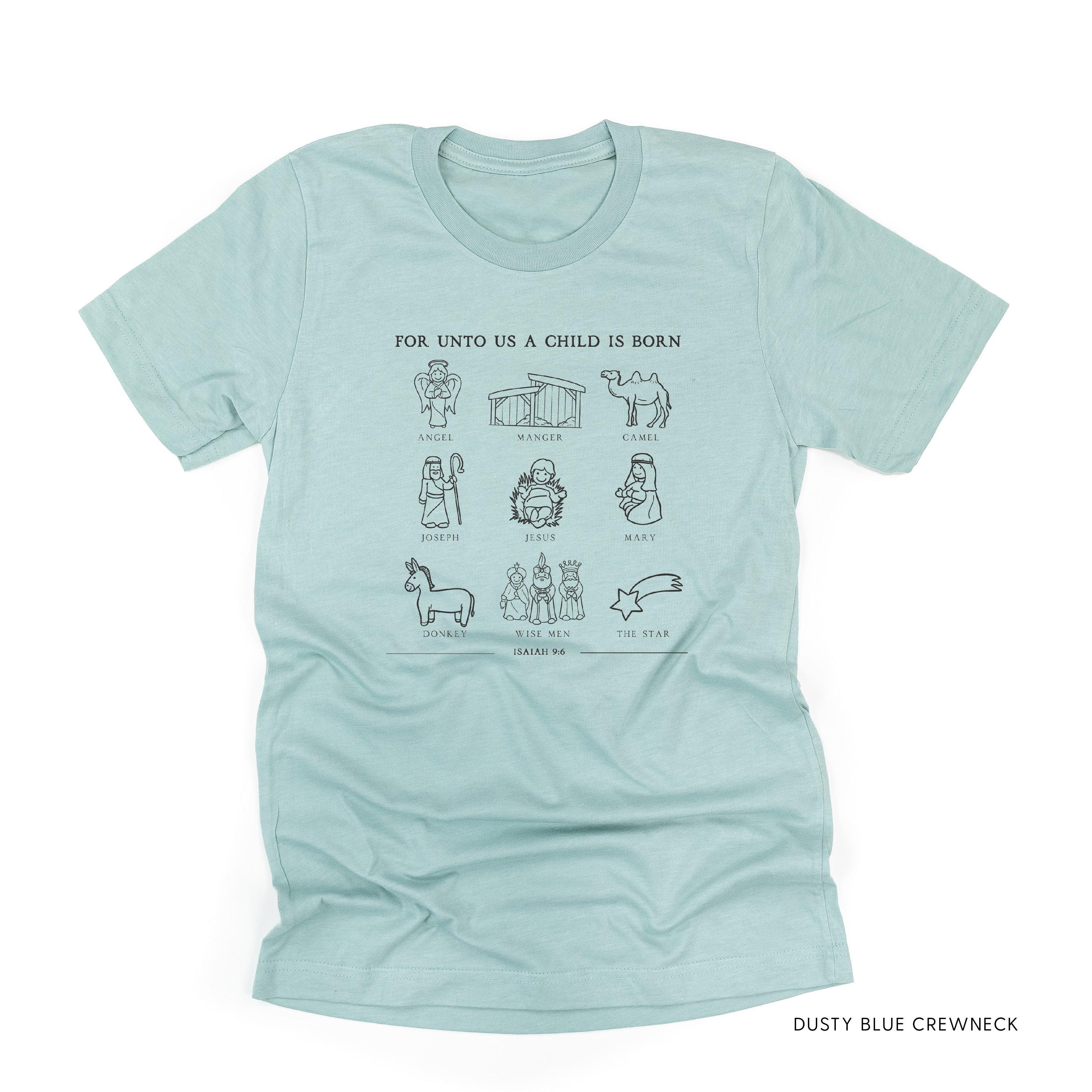 For Unto Us A Child Is Born - Unisex Tee - Image 5