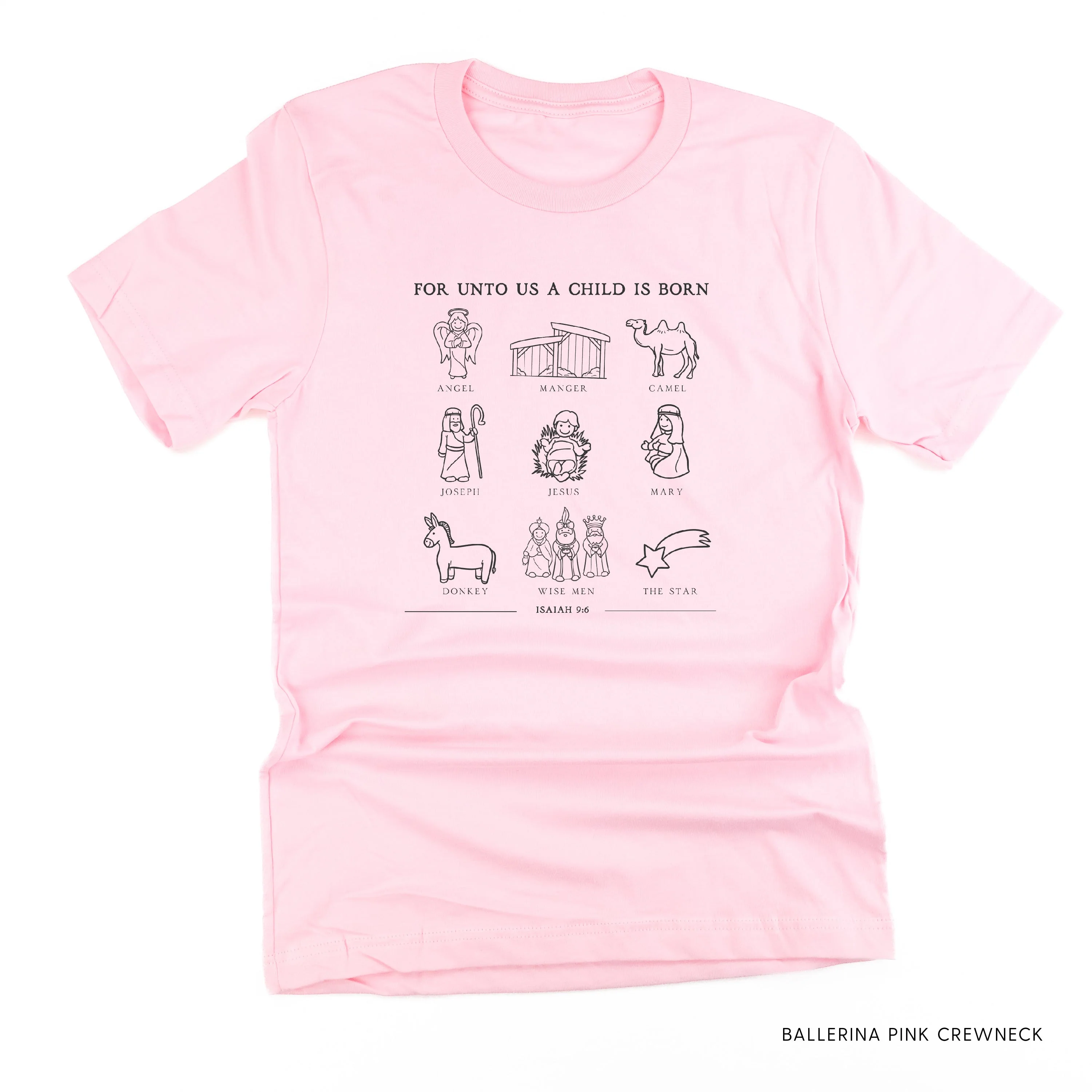 For Unto Us A Child Is Born - Unisex Tee - Image 6