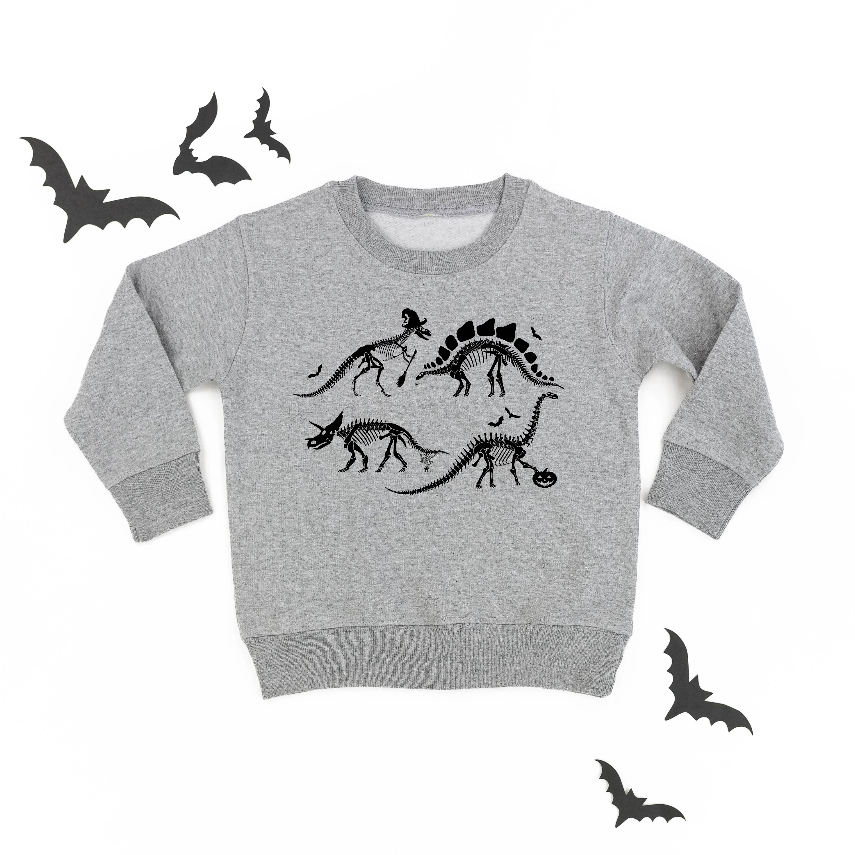 Four Dinosaur Skeletons - Child Sweater - Image 2