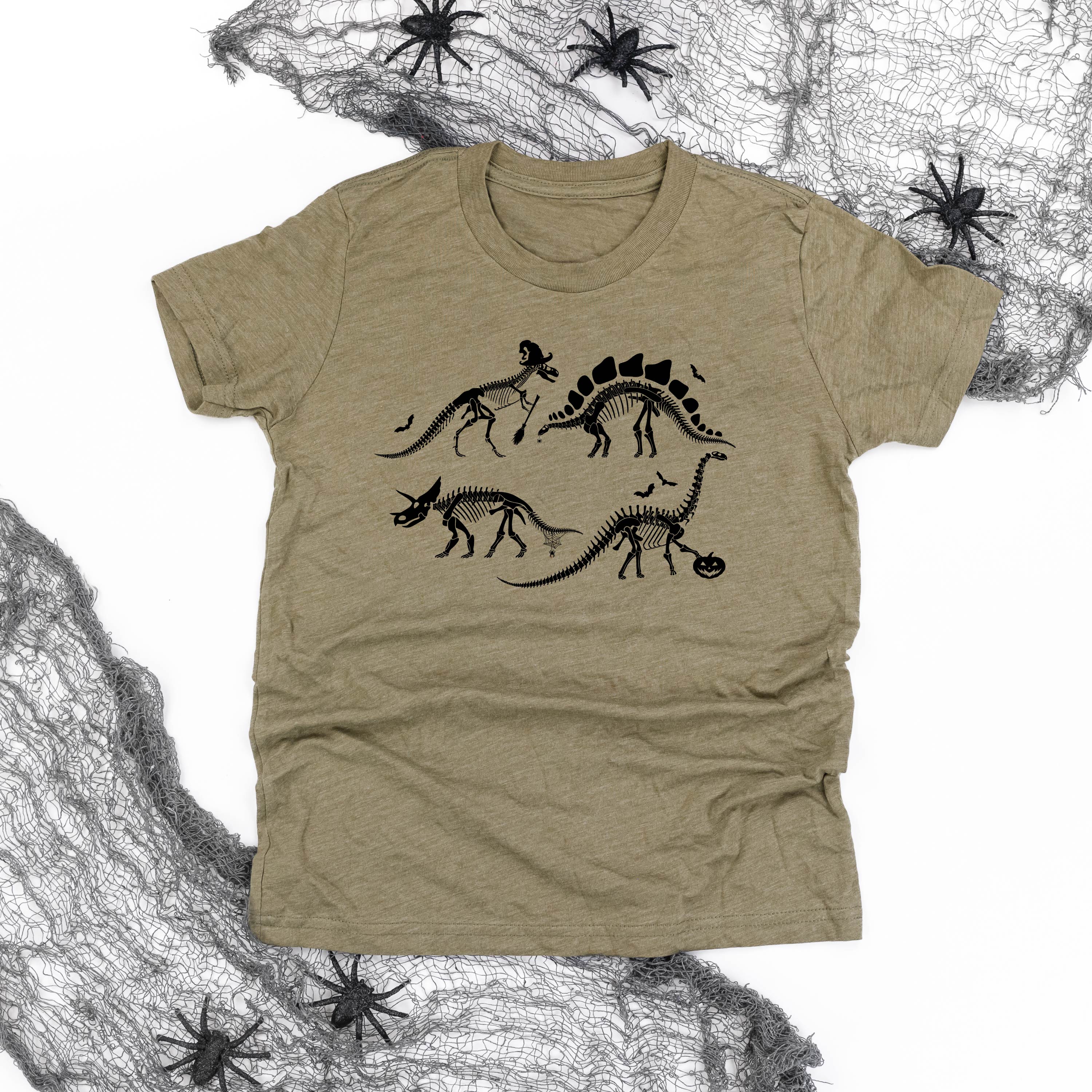 Four Dinosaur Skeletons - Child Tee - Image 3