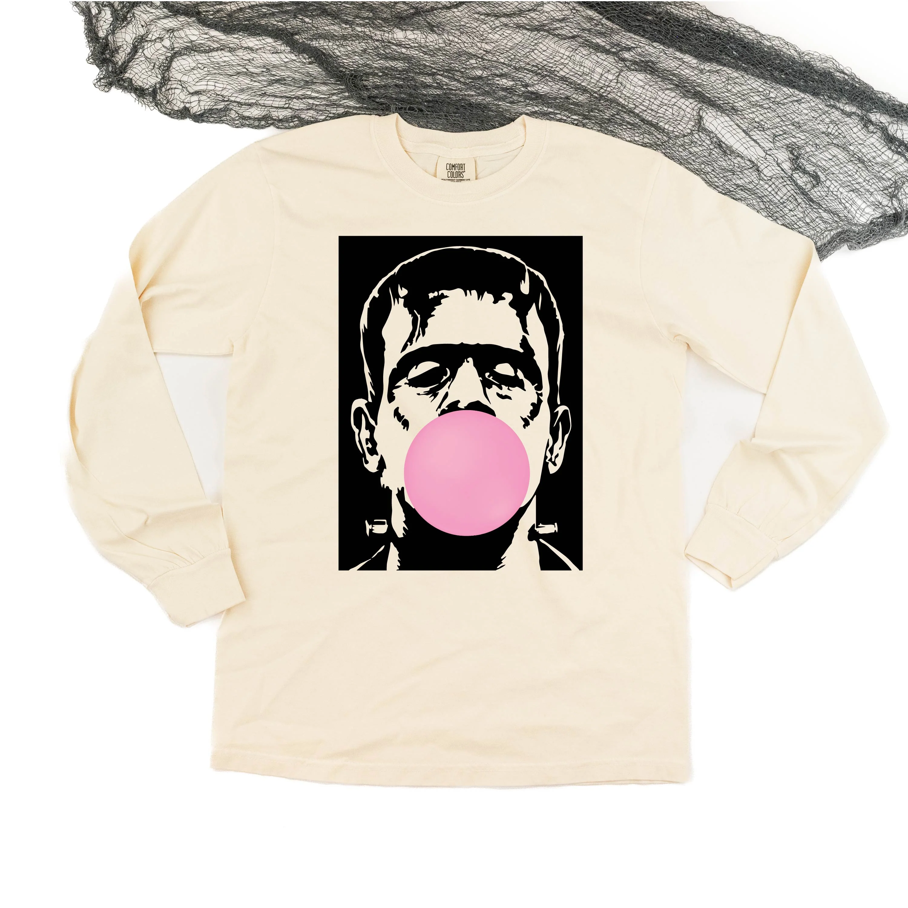 FRANK. - Long Sleeve Comfort Colors Tee - Image 2
