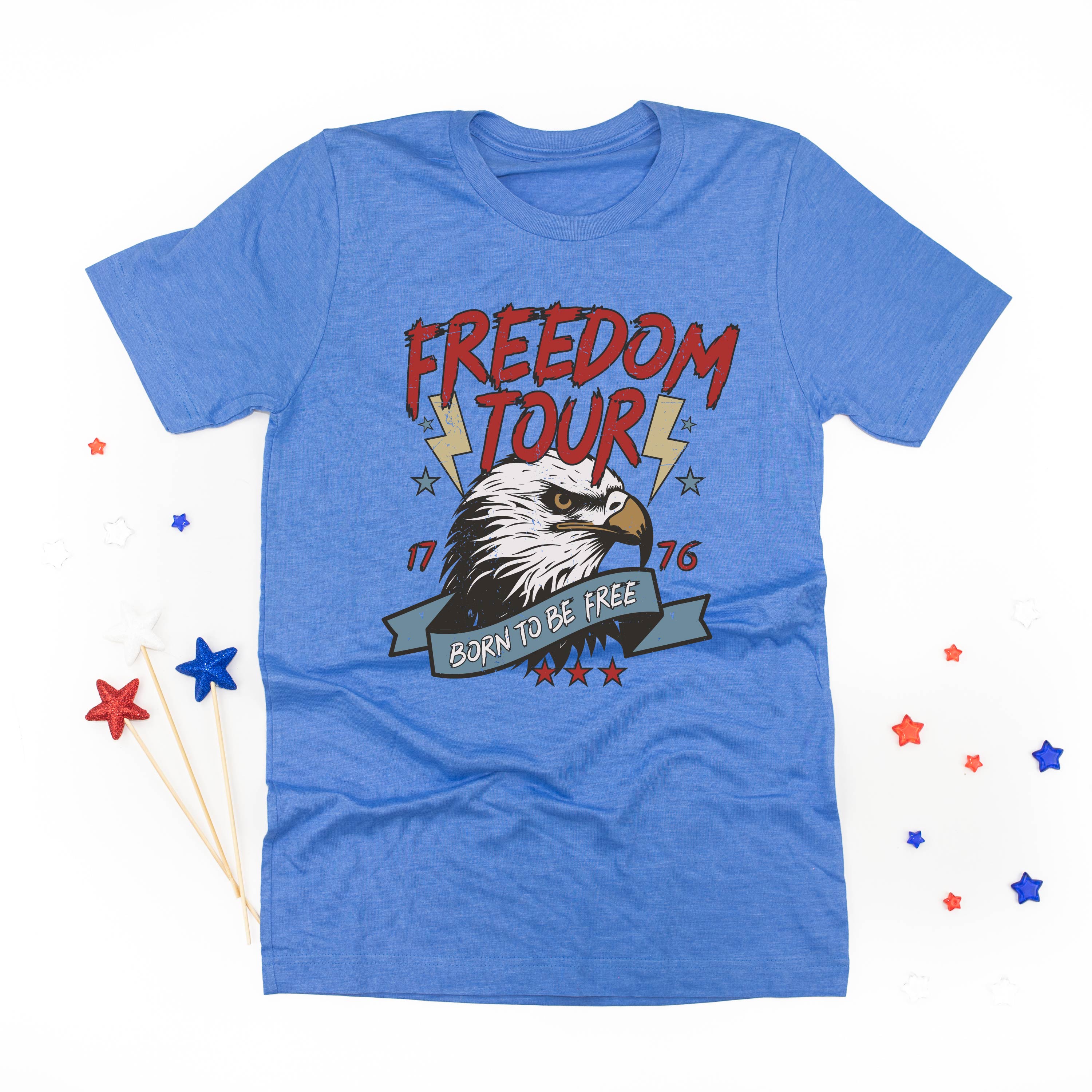 Freedom Tour - Born to Be Free - Unisex Tee - Image 7