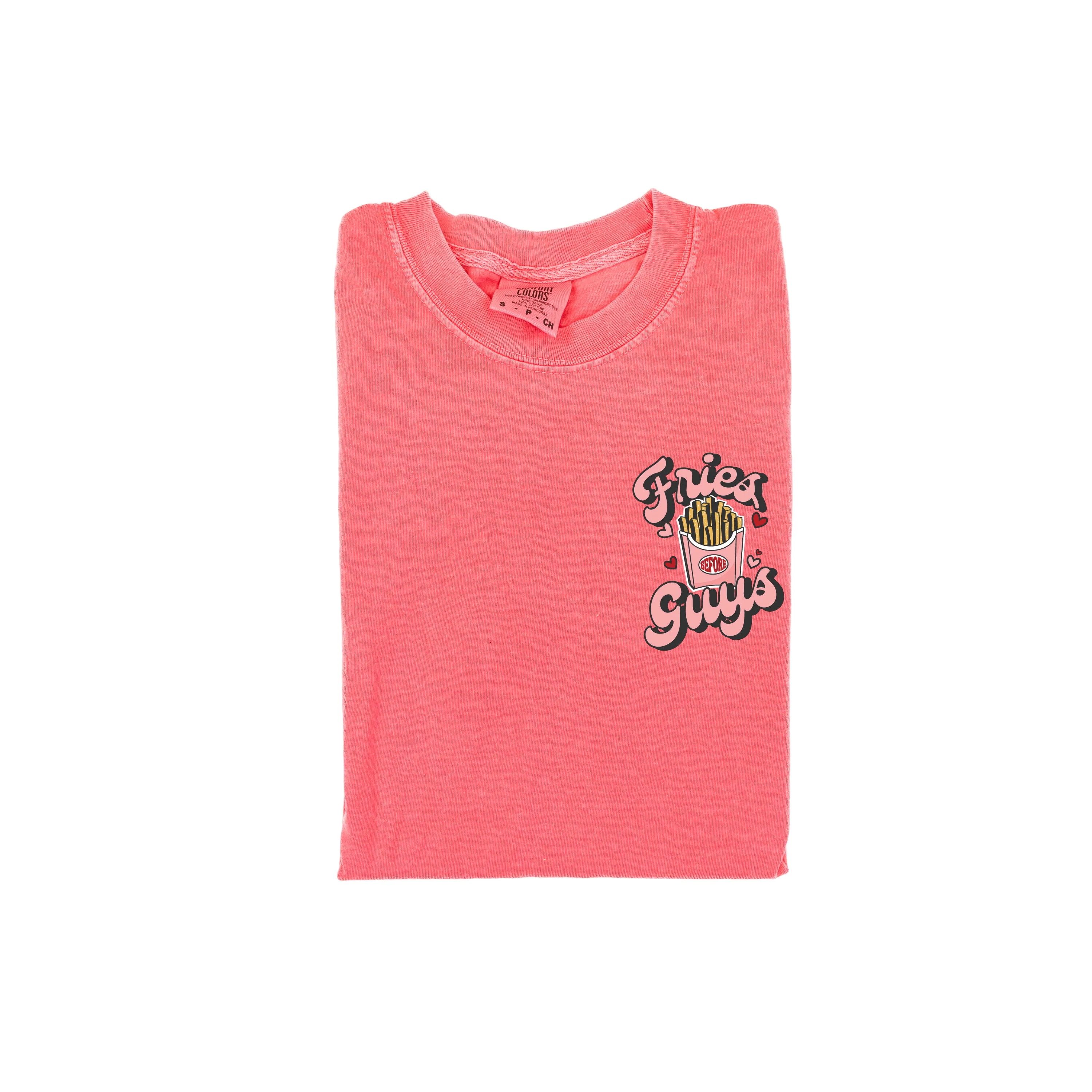 Fries Before Guys - Comfort Colors Tee - Image 6
