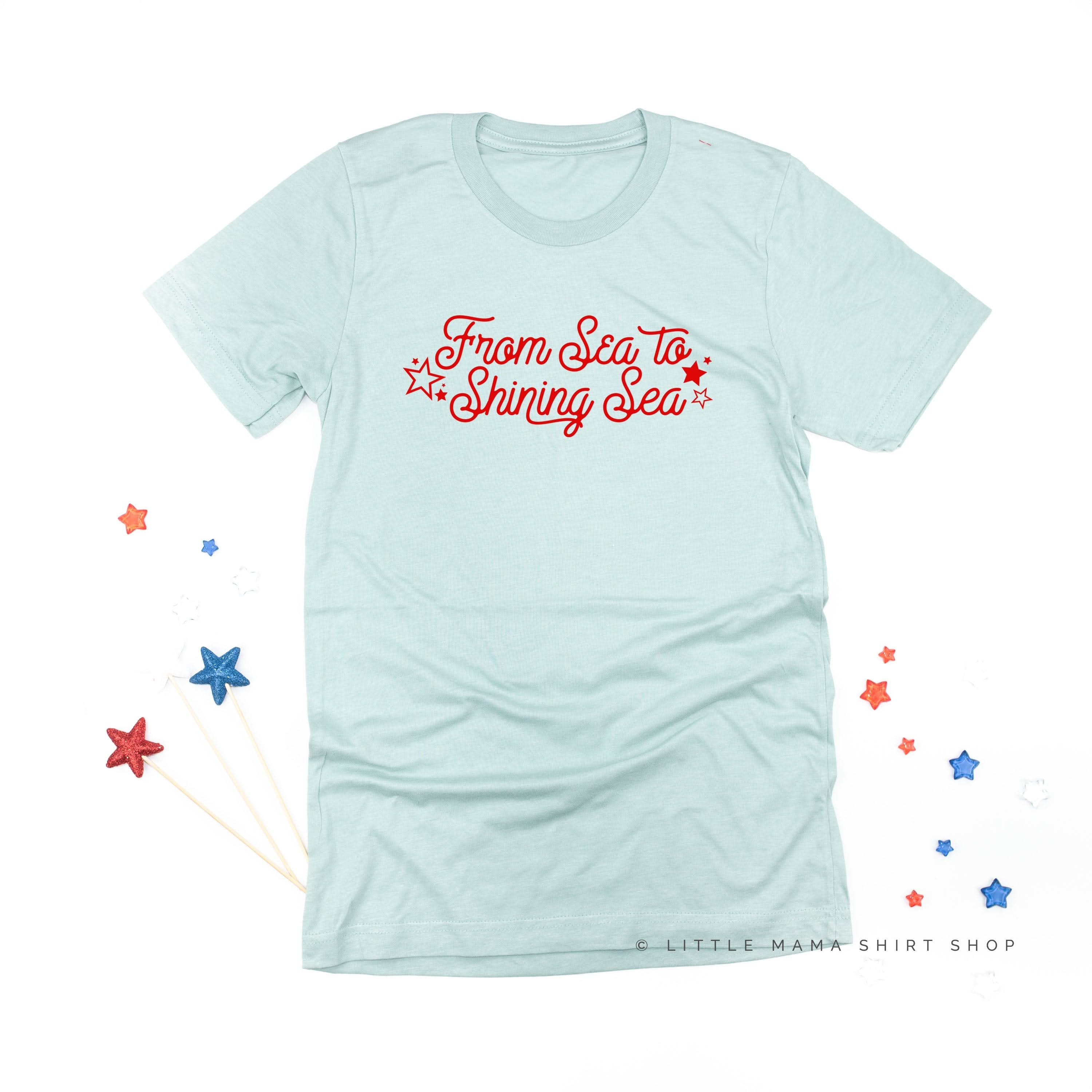 From Sea to Shining Sea - Unisex Tee - Image 2