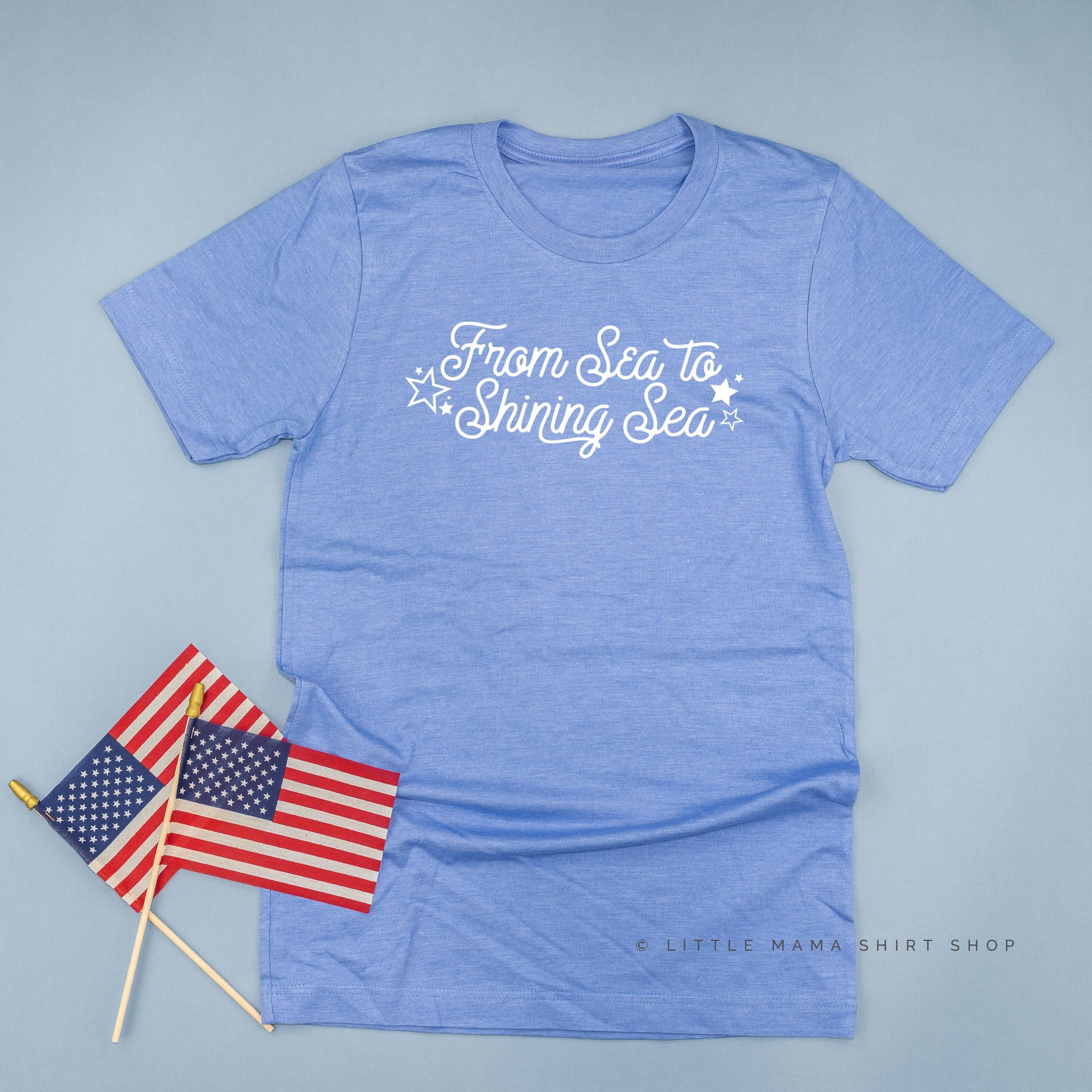 From Sea to Shining Sea - Unisex Tee - Image 5