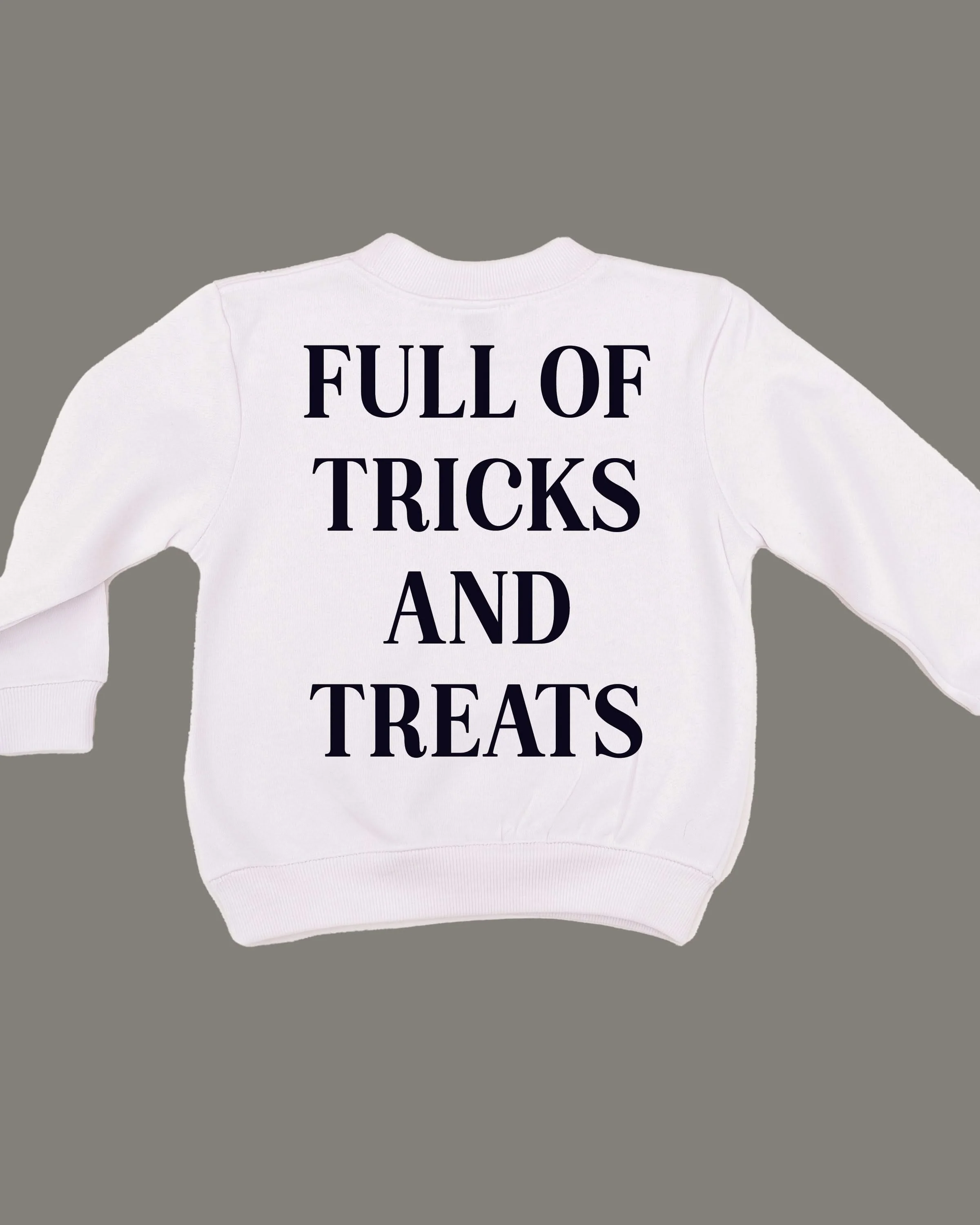 Full of Tricks and Treats - Embroidered Child Sweater - Image 6