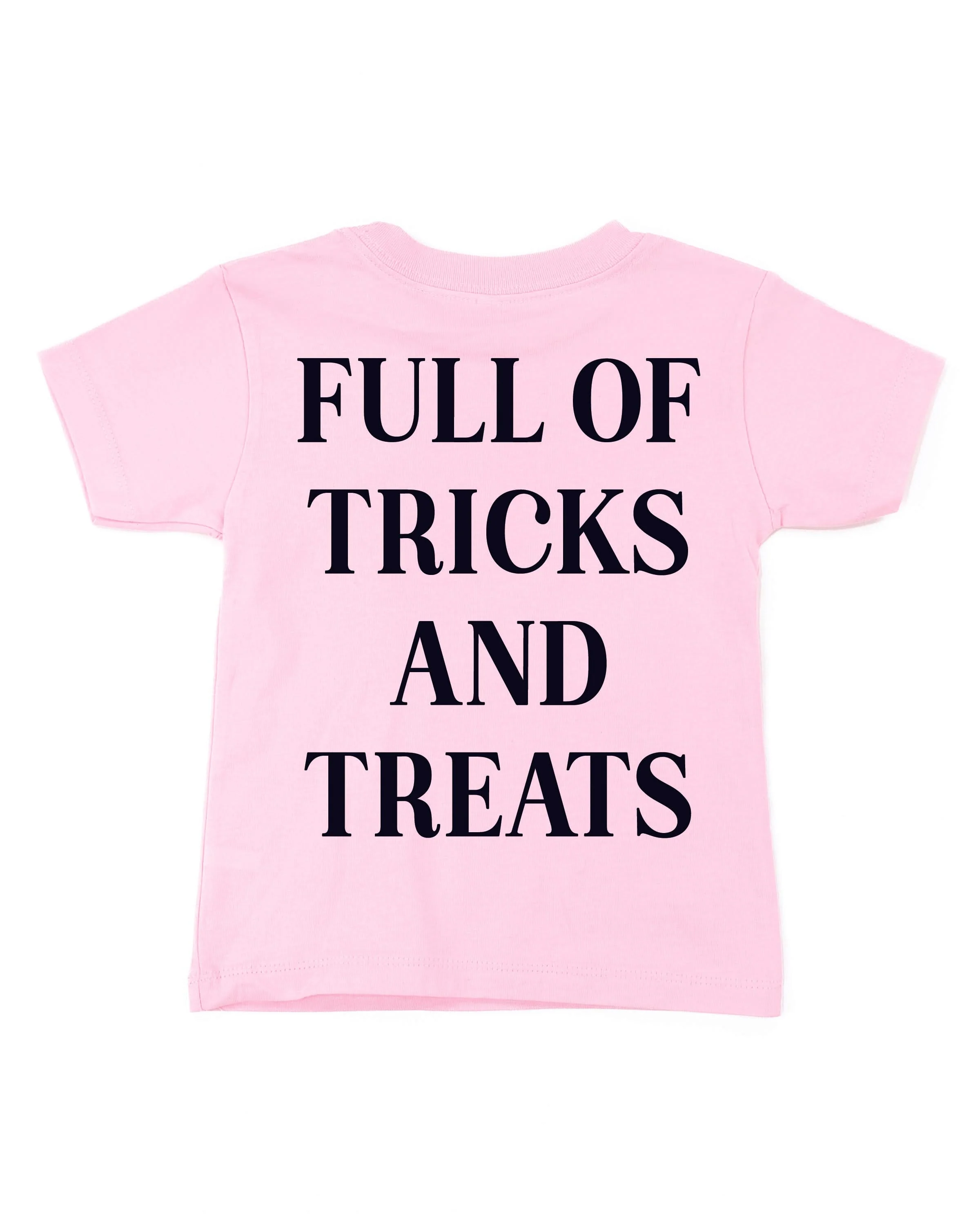 Full of Tricks and Treats - Embroidered Child Tee - Image 7