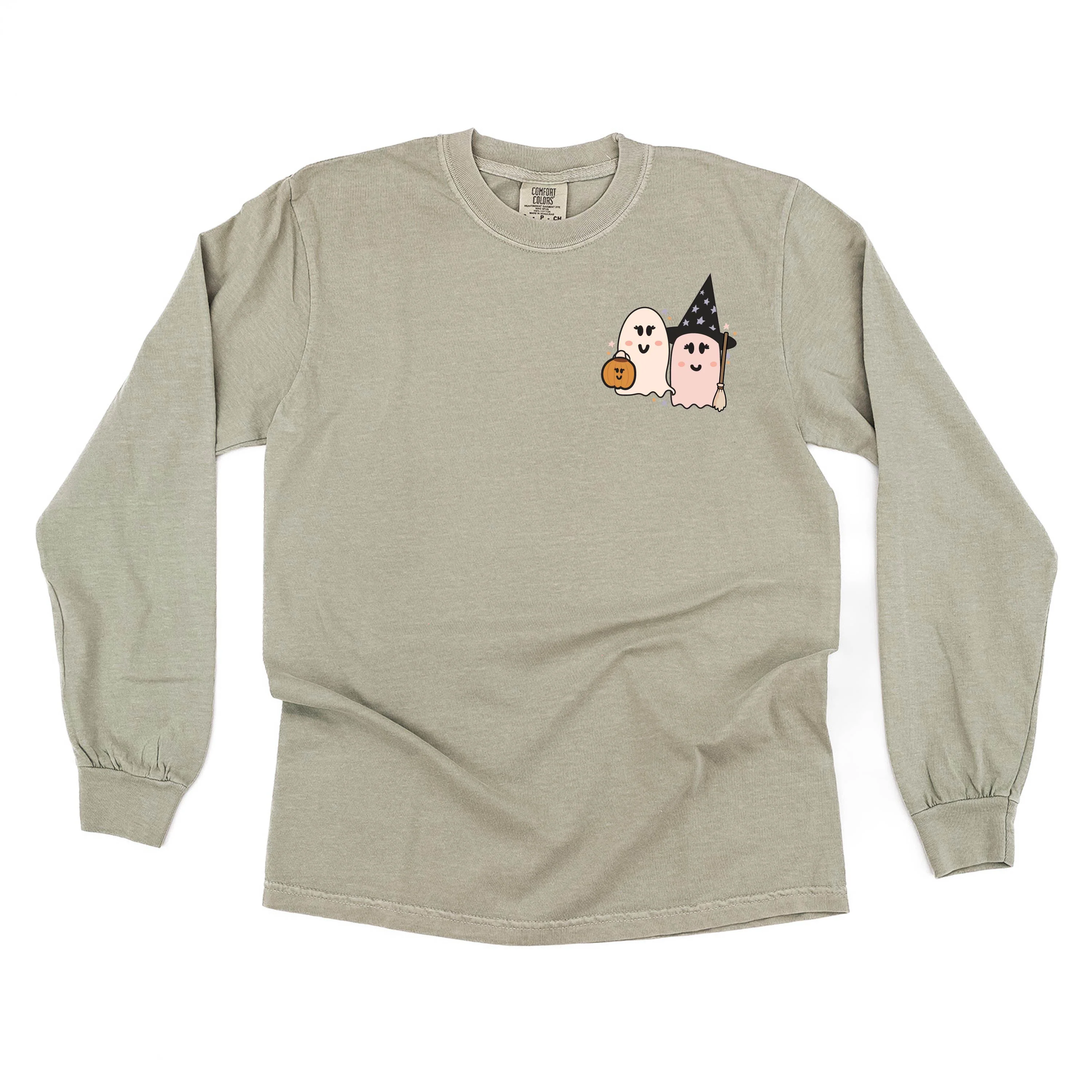 Ghosty Girls - Long Sleeve Comfort Colors Tee - Image 2