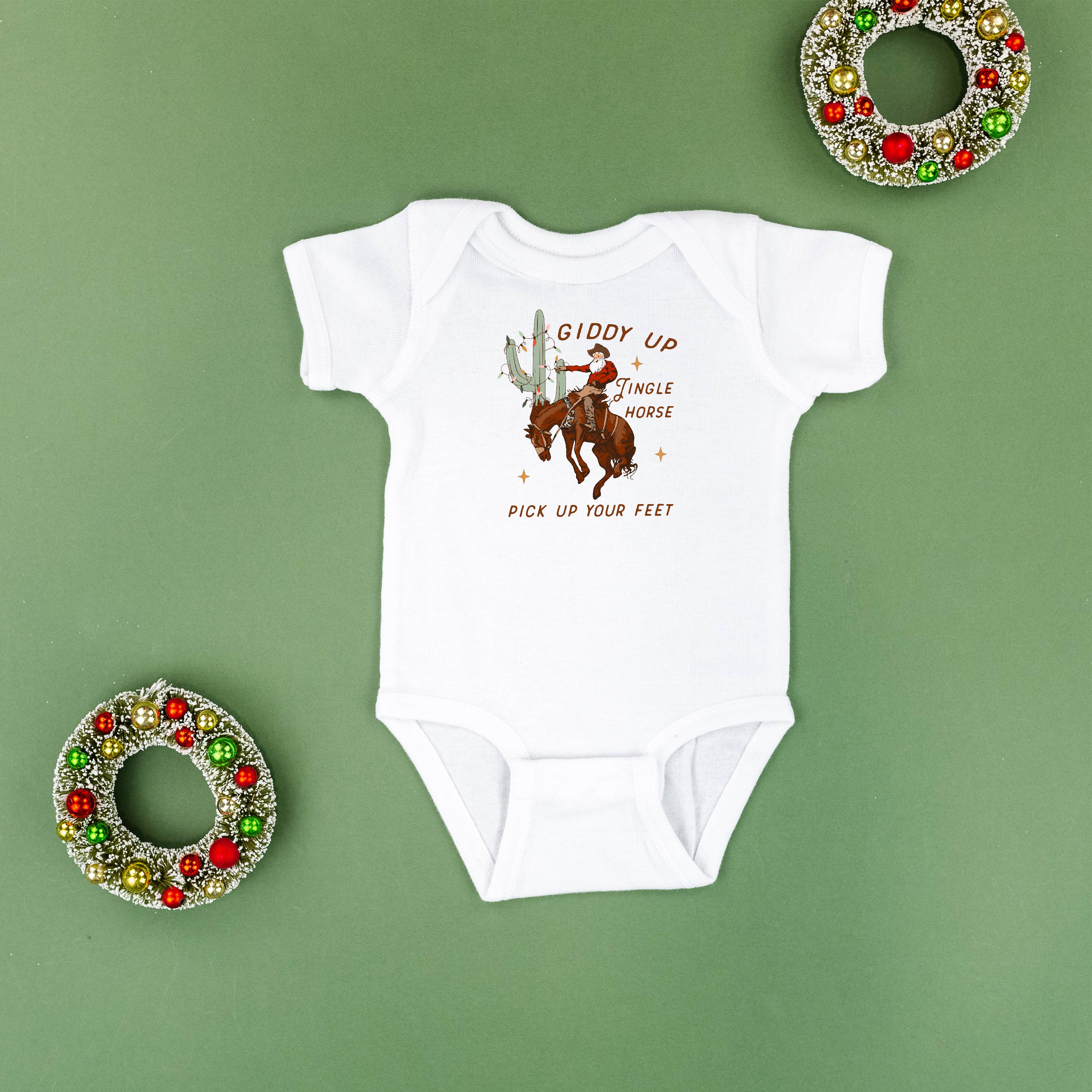 Giddy Up Jingle Horse - Child Tee - Image 4