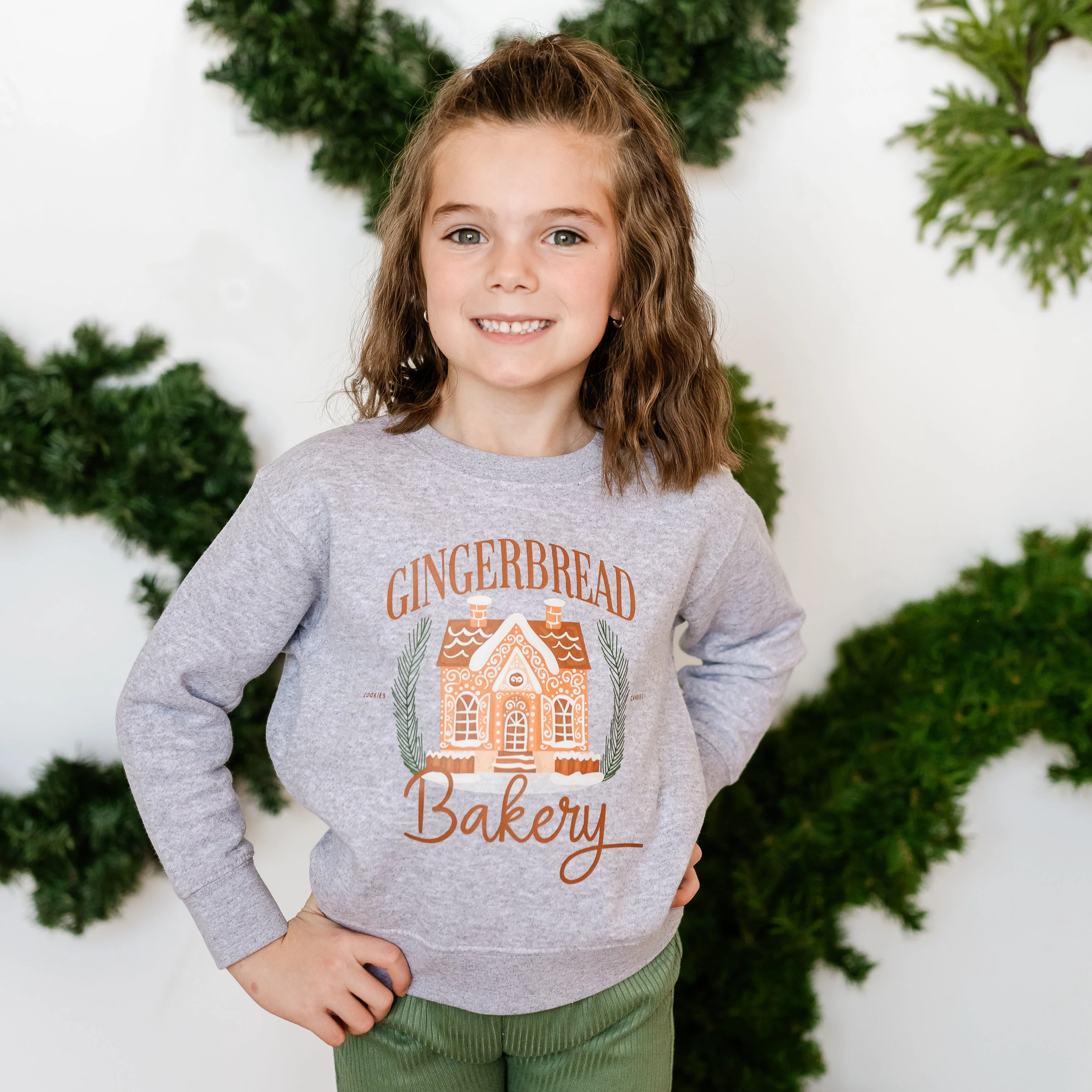 Gingerbread Bakery - Child Sweater - Image 5