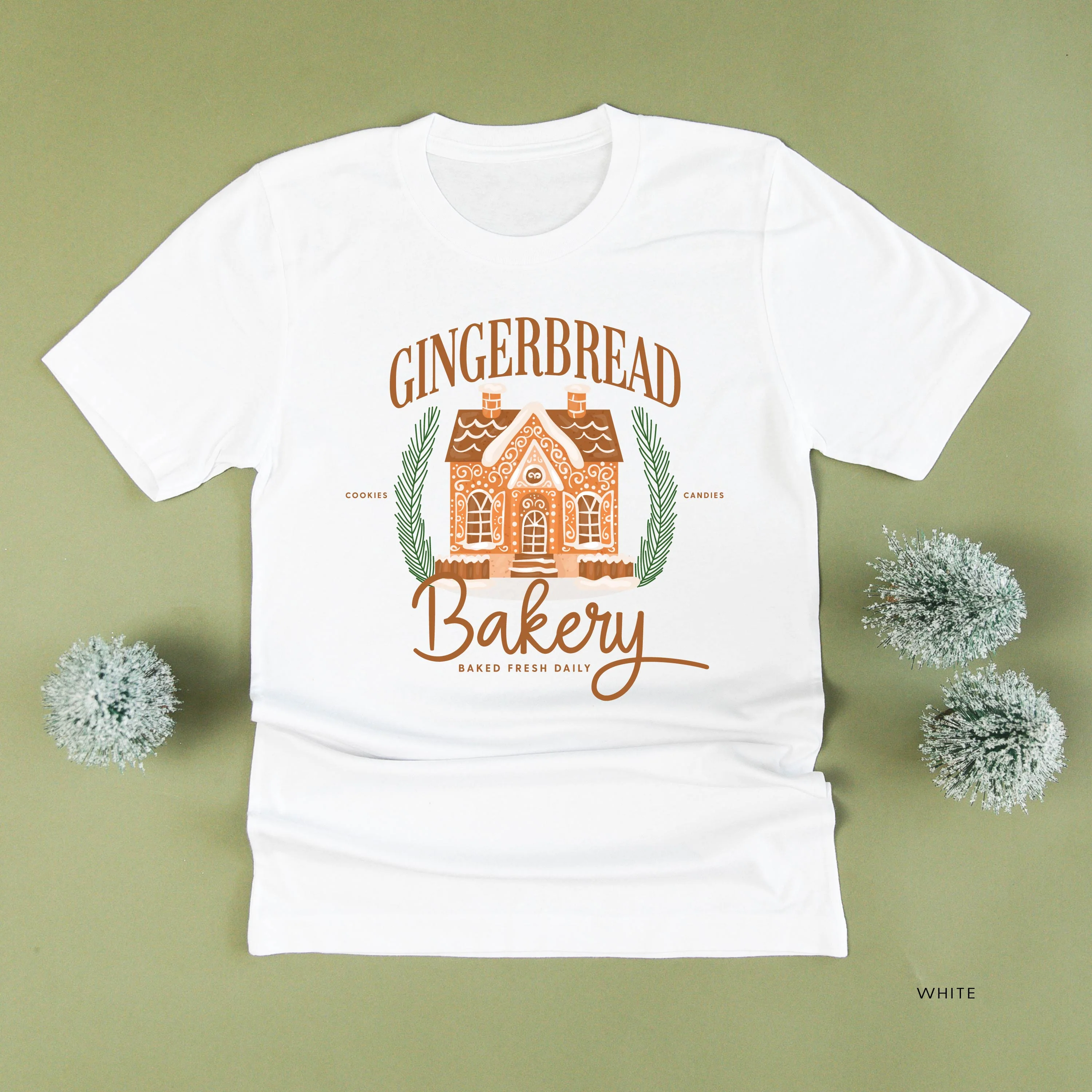 Gingerbread Bakery - Unisex Tee - Image 2