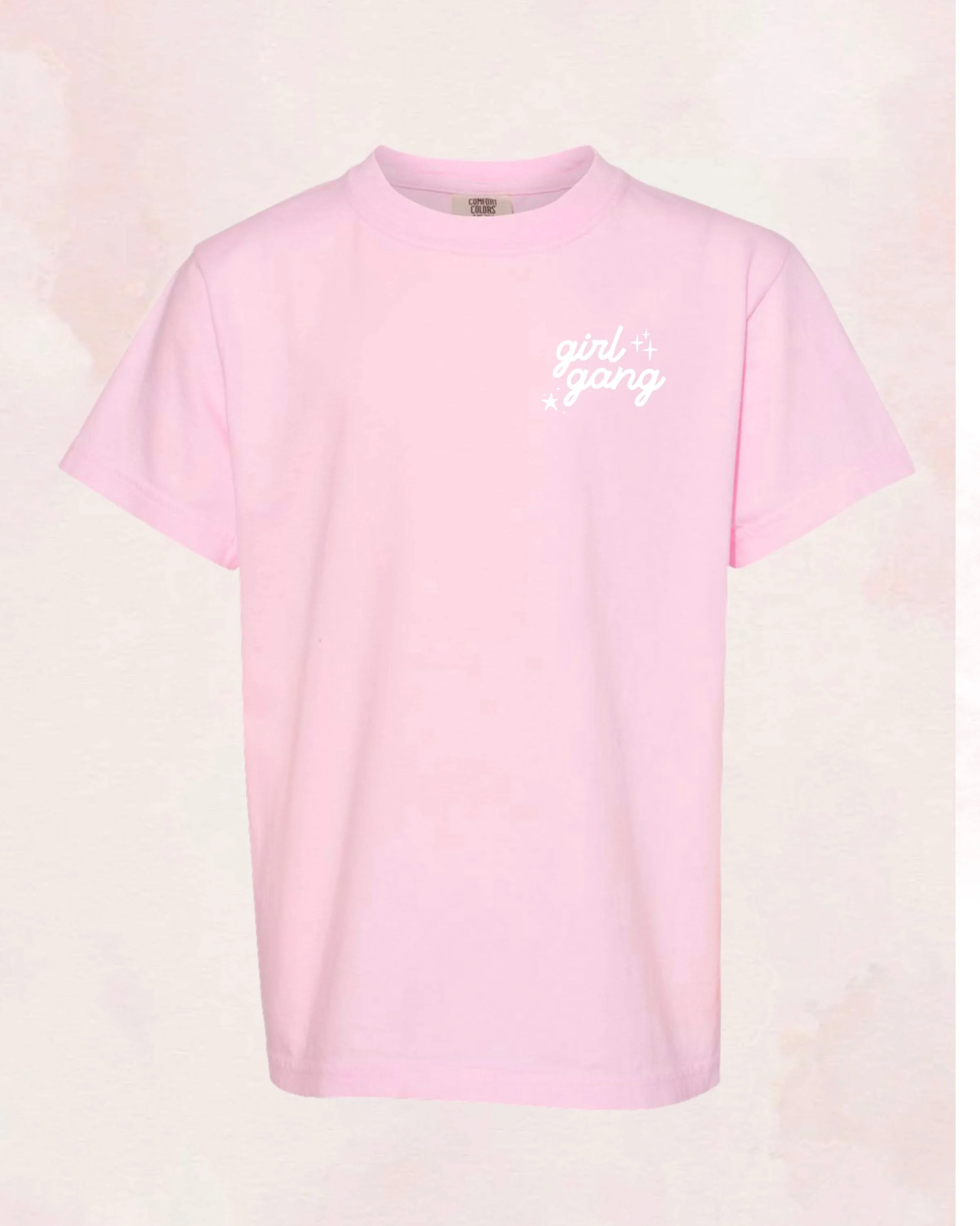 Girl Gang - Youth Tee – Youth Comfort Colors Graphic Shirt | Little Mama Shirt Shop - Image 2