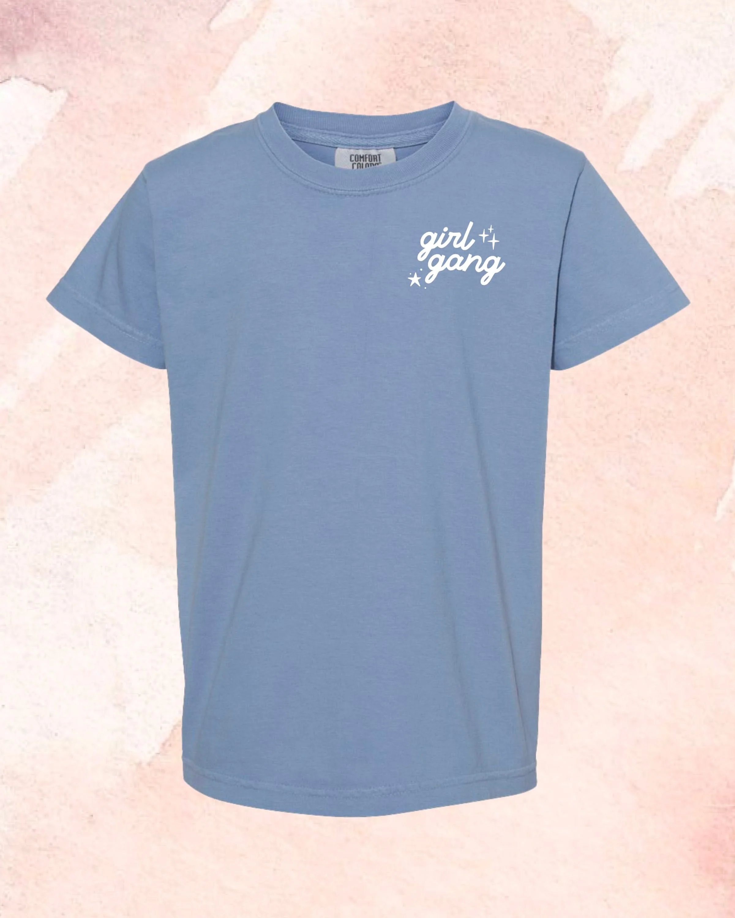 Girl Gang - Youth Tee – Youth Comfort Colors Graphic Shirt | Little Mama Shirt Shop - Image 4