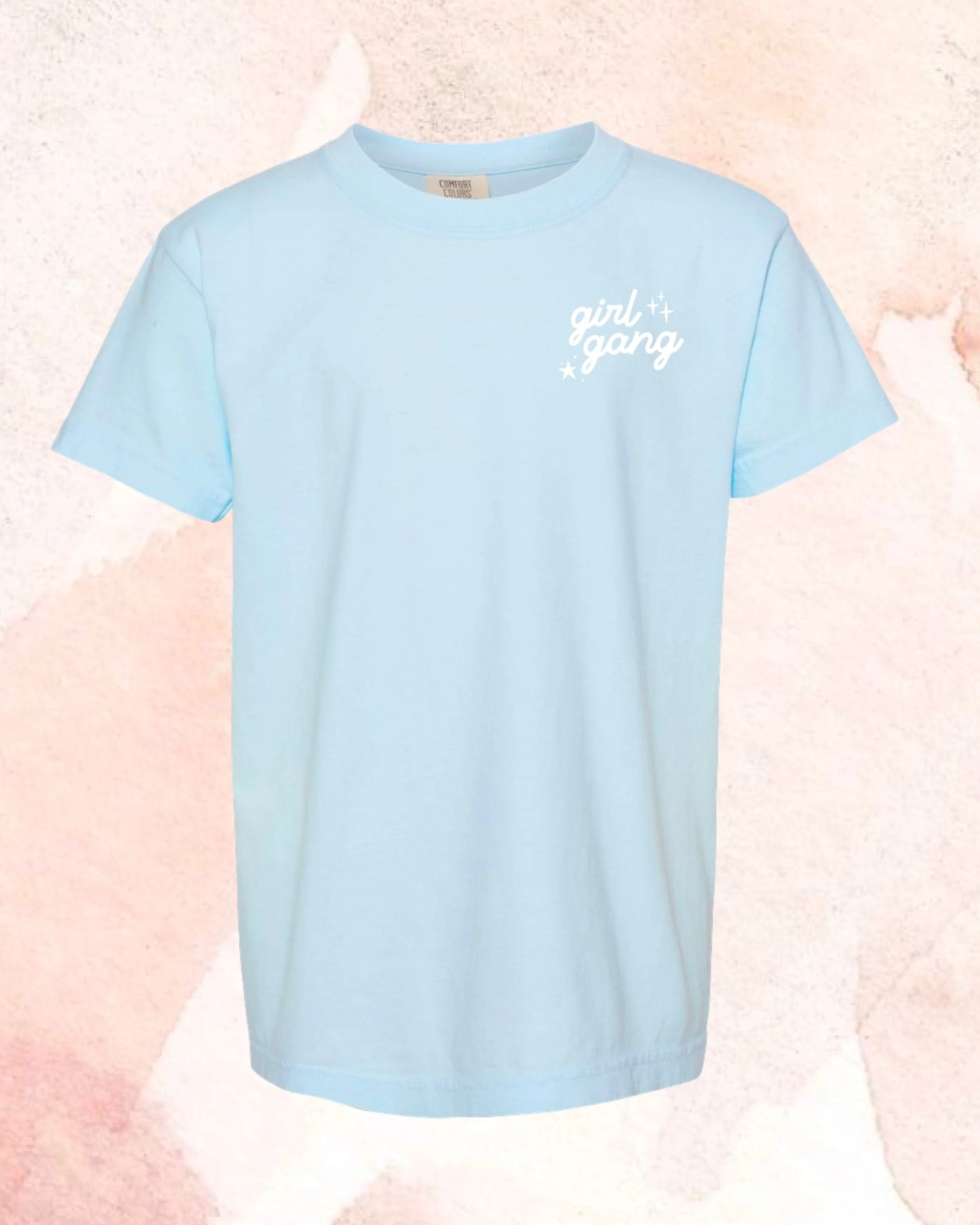Girl Gang - Youth Tee – Youth Comfort Colors Graphic Shirt | Little Mama Shirt Shop - Image 5
