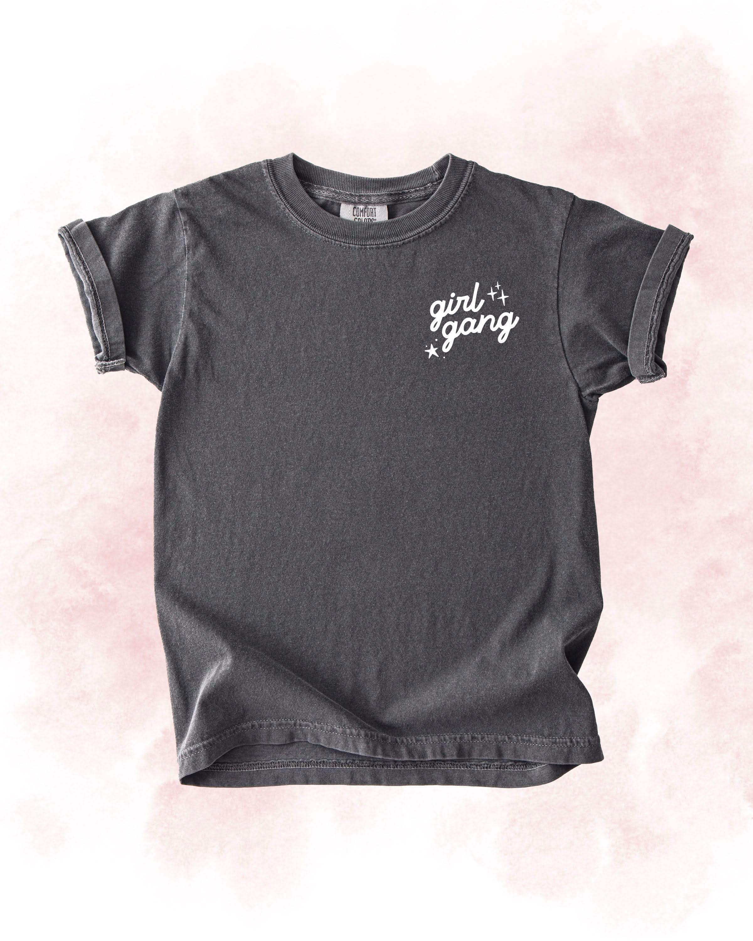Girl Gang - Youth Tee – Youth Comfort Colors Graphic Shirt | Little Mama Shirt Shop - Image 7