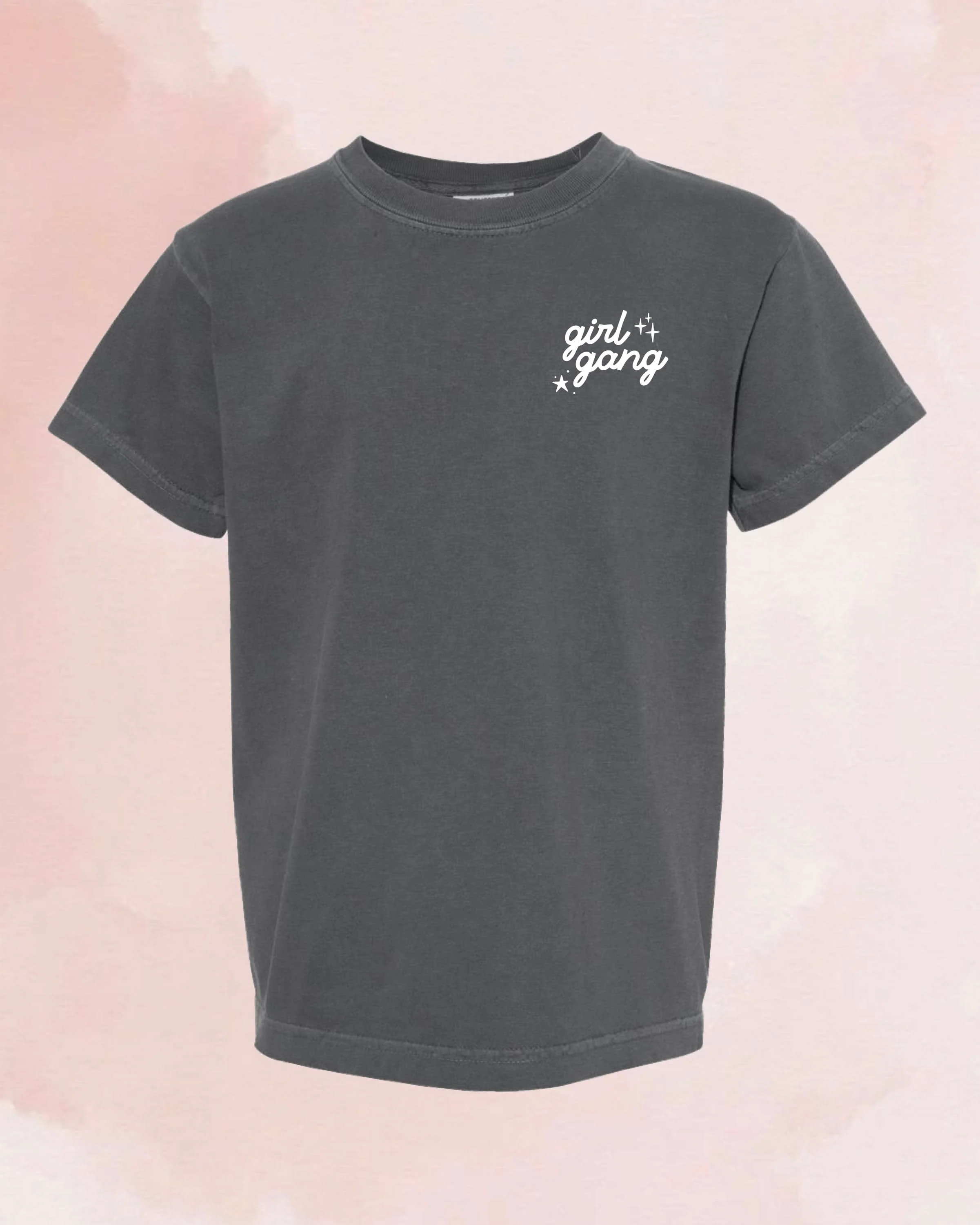 Girl Gang - Youth Tee – Youth Comfort Colors Graphic Shirt | Little Mama Shirt Shop - Image 8