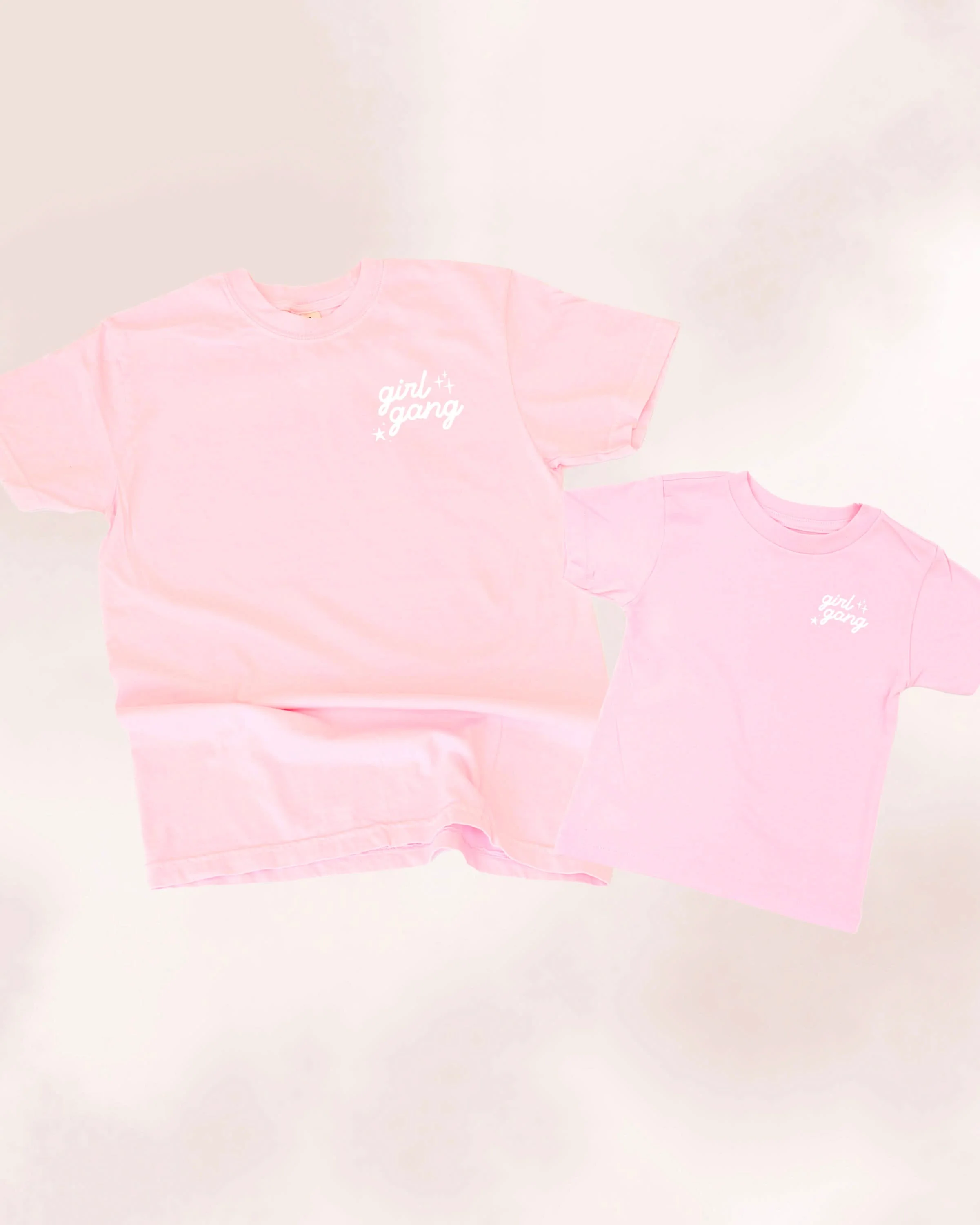 Girl Gang - Match with Mom Set – Coordinating Mom Daughter Outfit | Little Mama Shirt Shop