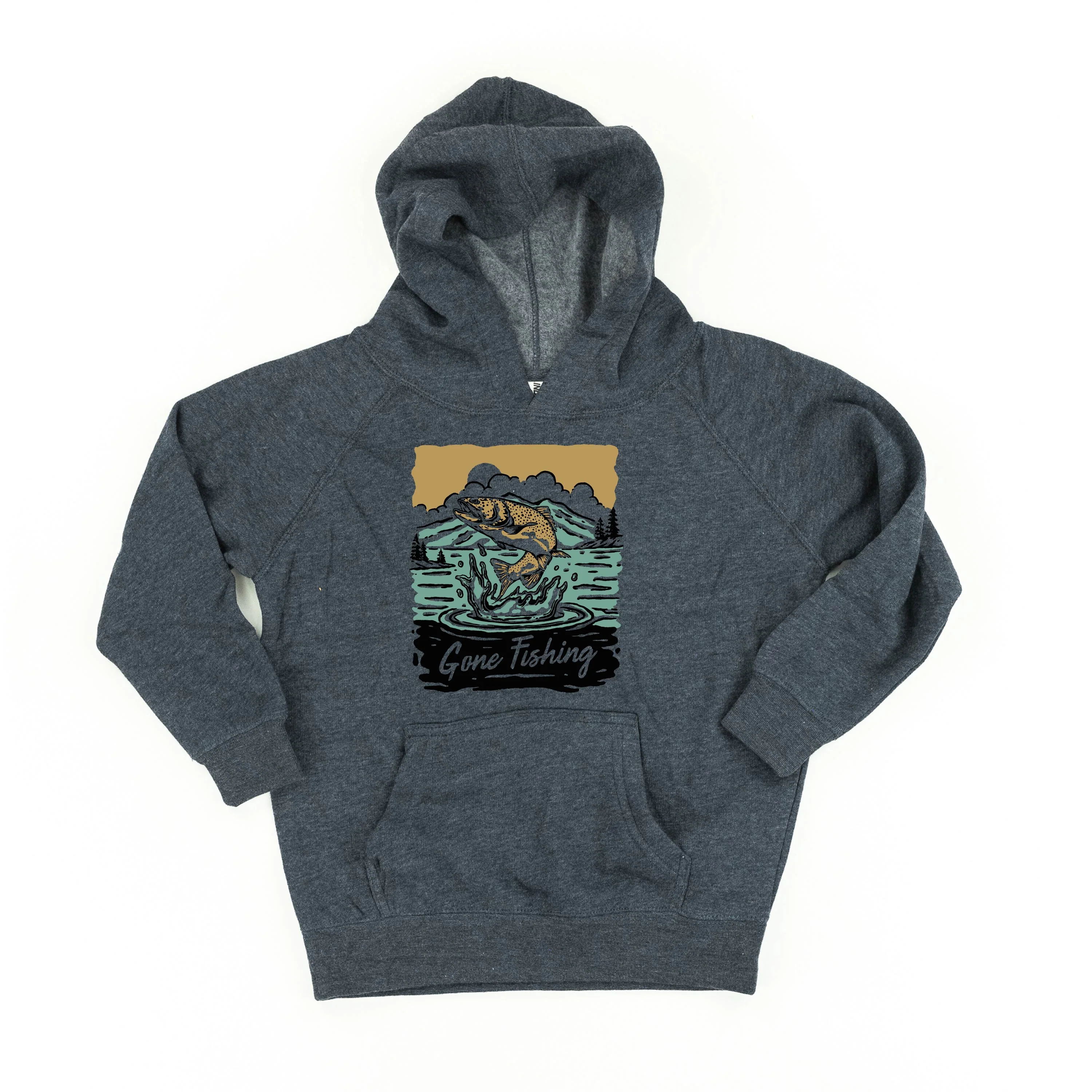 Gone Fishing - Child HOODIE - Image 3