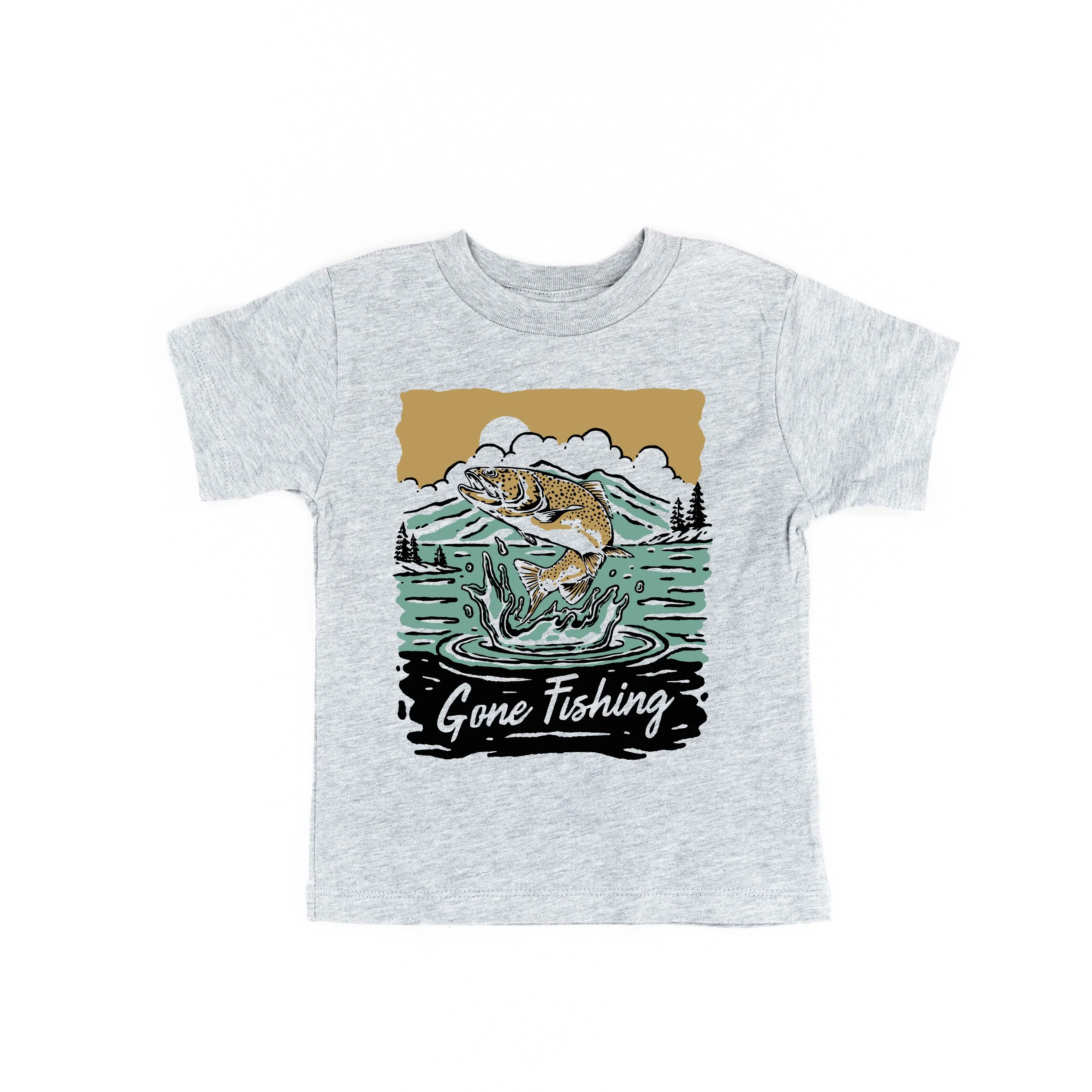 Gone Fishing - Child Tee - Image 2