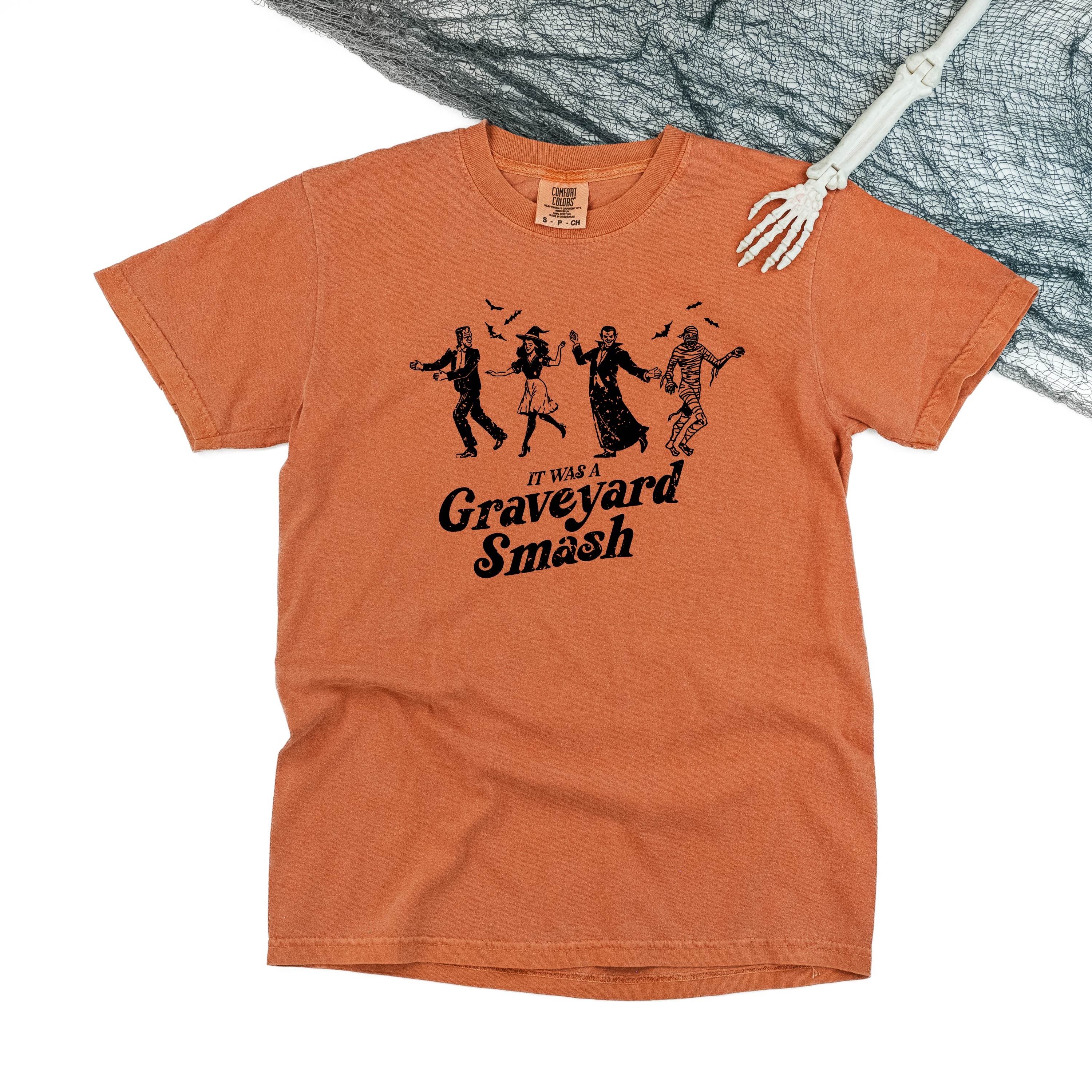 It Was a Graveyard Smash - Comfort Colors Tee - Image 3