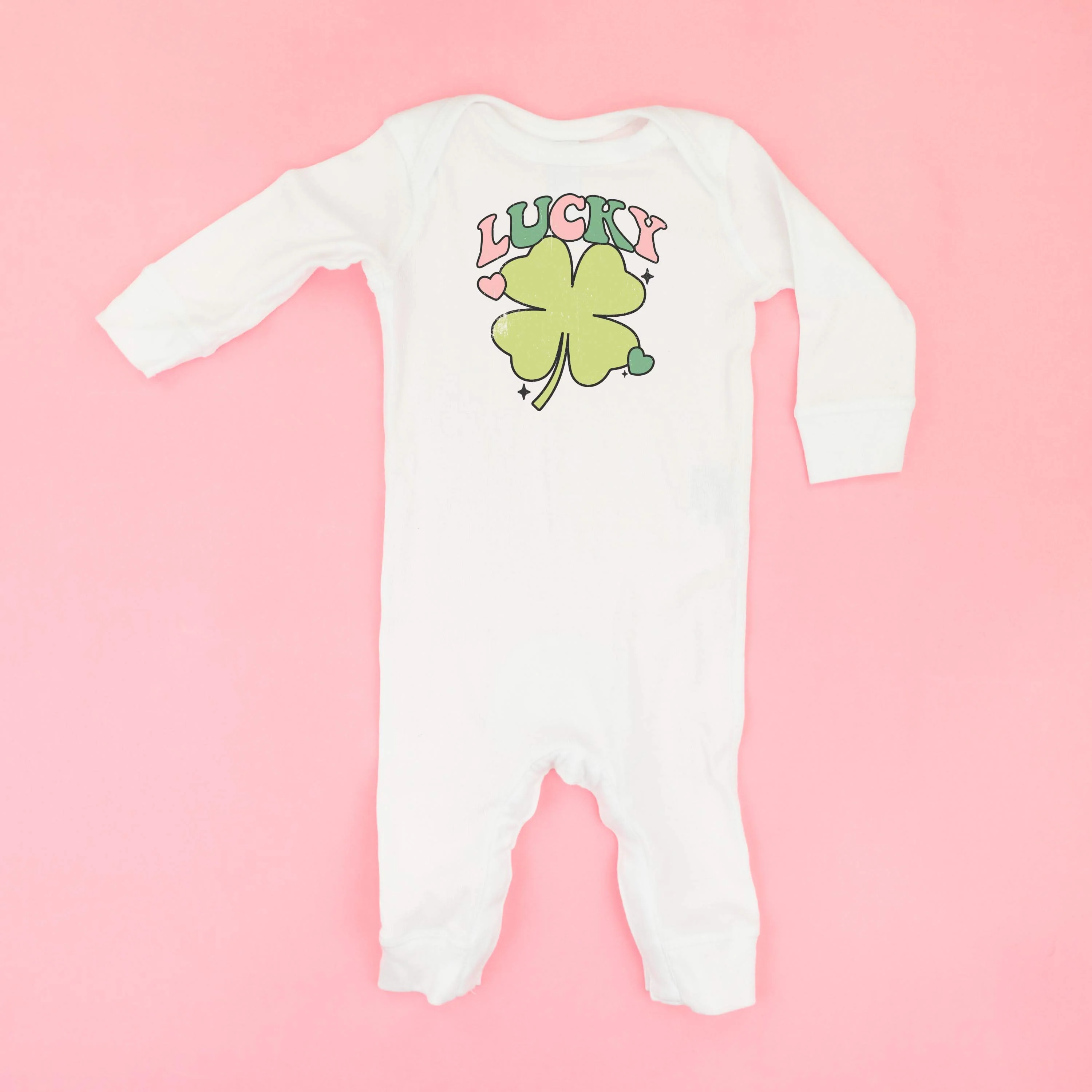 Oversized Lucky Shamrock - Baby Sleeper - Image 2