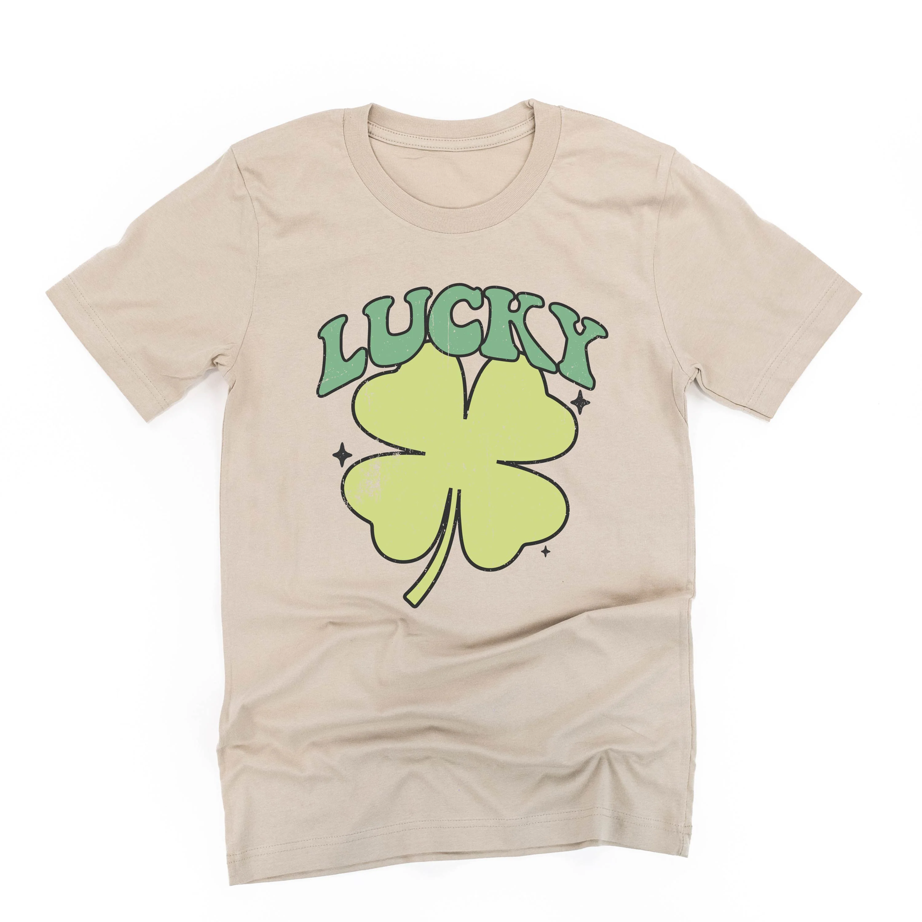 Oversized Lucky Shamrock - Unisex Tee - Image 4