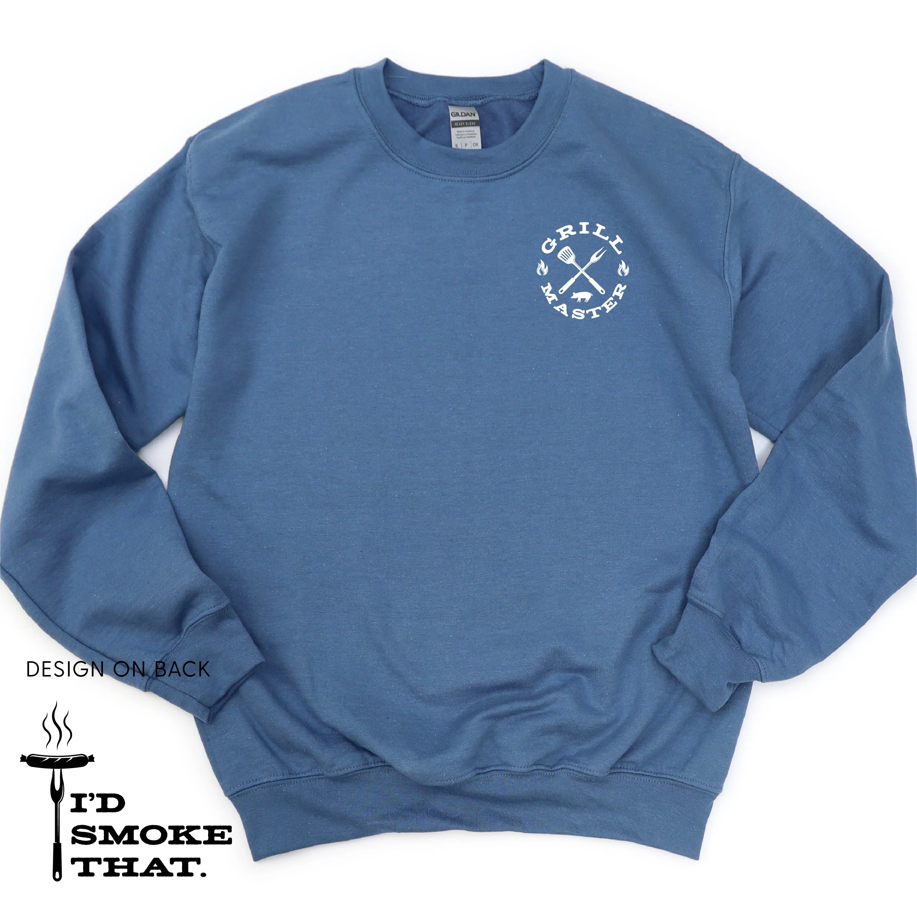 Grill Master - I'd Smoke That. (pf&b) - BASIC Fleece - Image 6