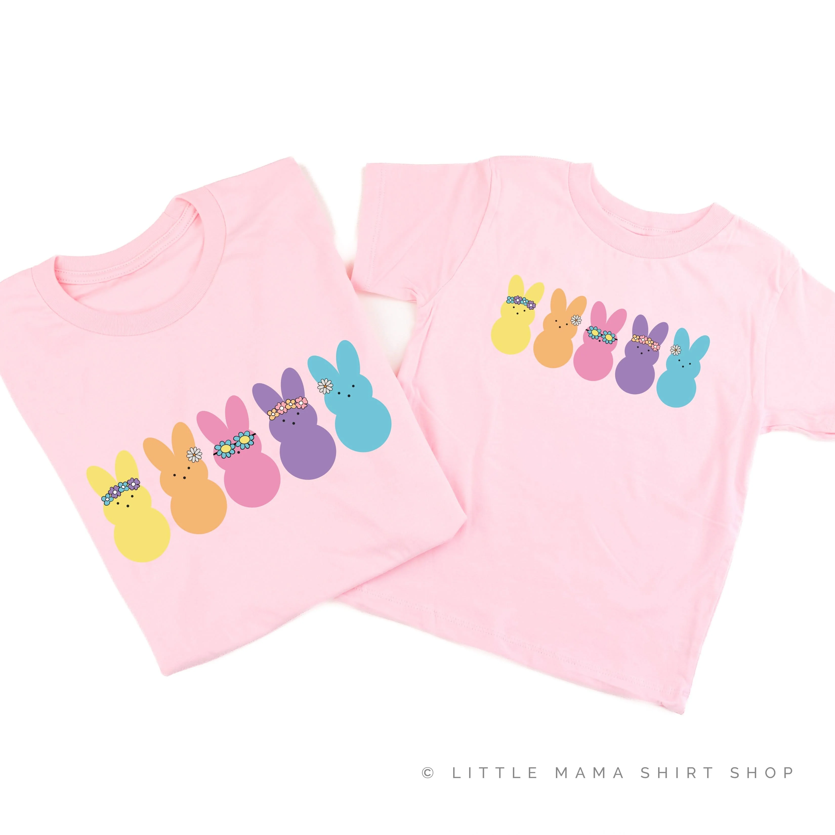 Floral Headband Neon Peeps - Set of 2 Tee - Image 7