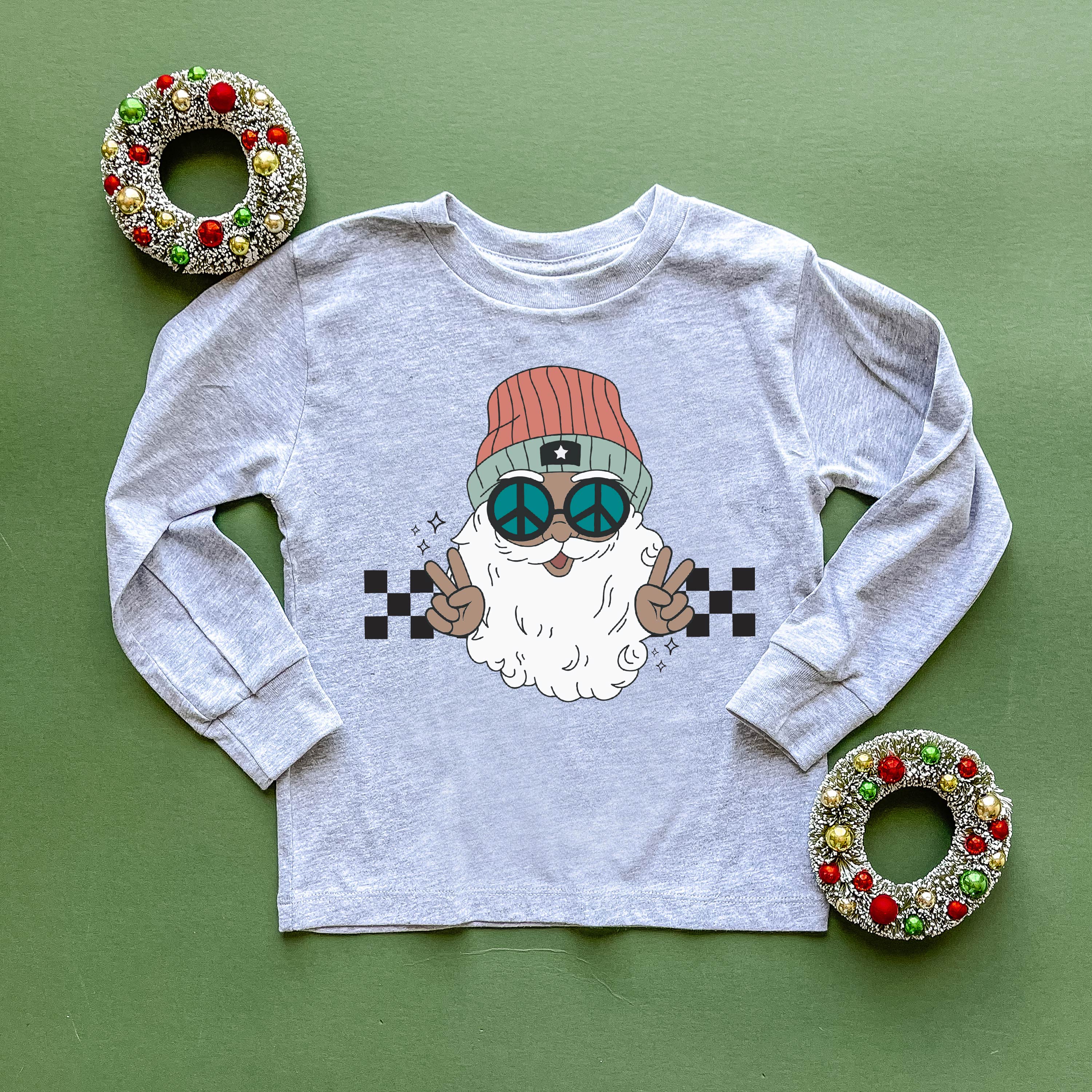 Groovy Santa - Child Long Sleeve Tee - Image 6