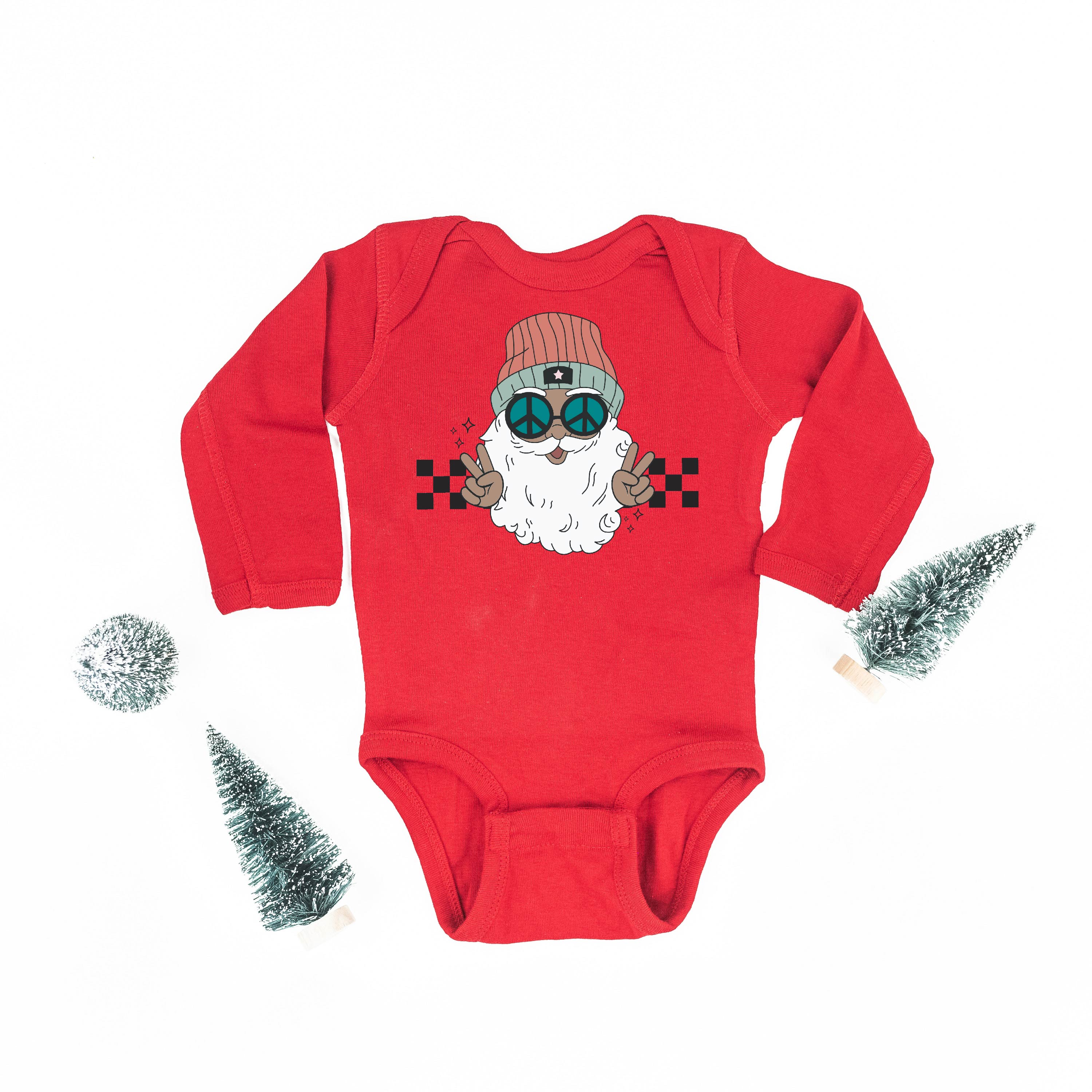 Groovy Santa - Child Long Sleeve Tee - Image 8