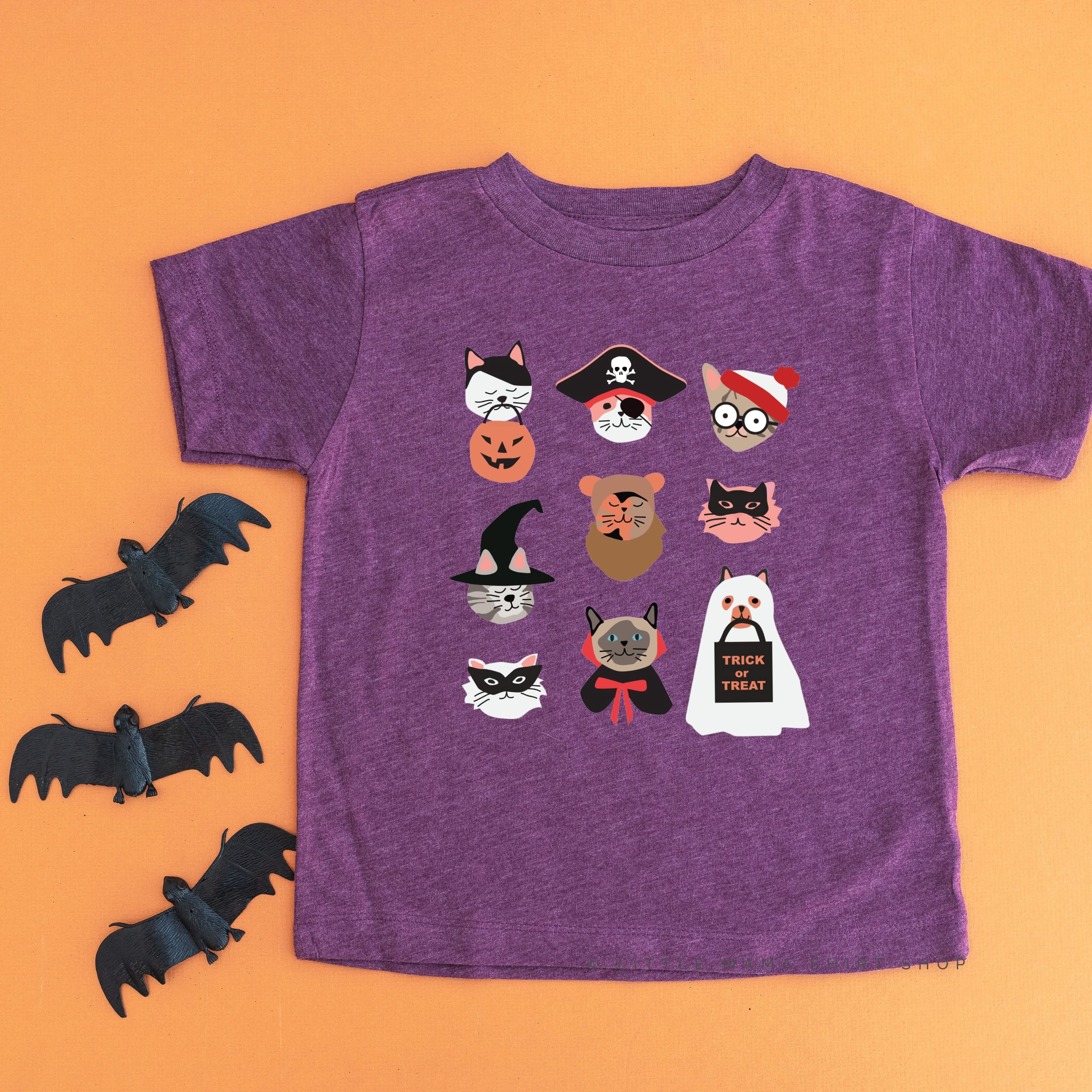 Halloween Kitties - Featuring @HeyCuteDesign - Child Tee - Image 14