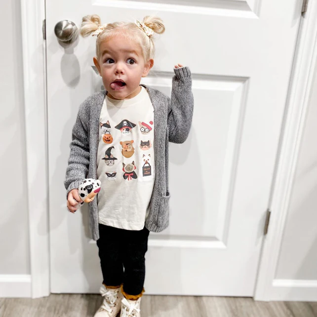Halloween Kitties - Featuring @HeyCuteDesign - Child Tee - Image 3