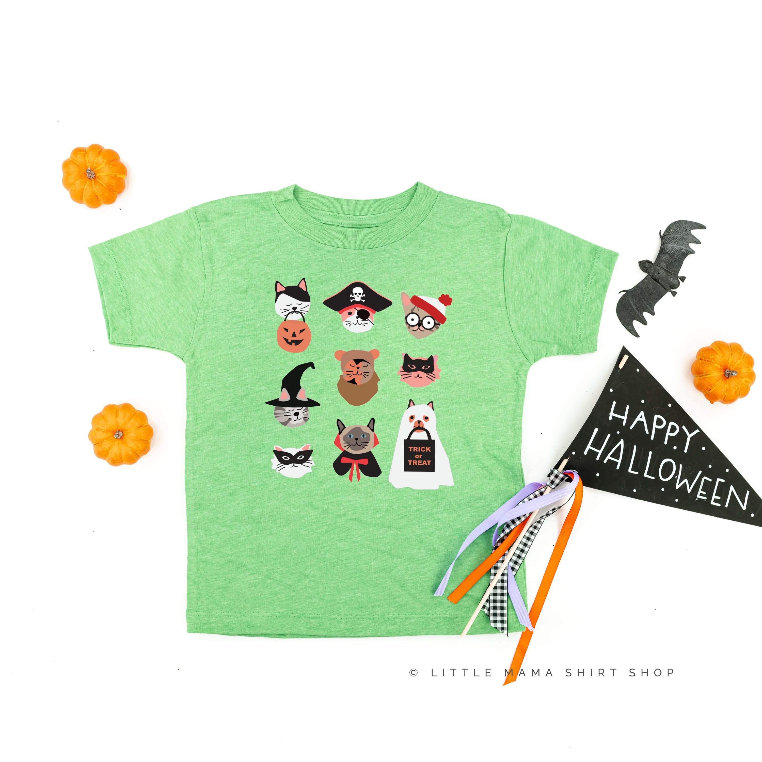 Halloween Kitties - Featuring @HeyCuteDesign - Child Tee - Image 9