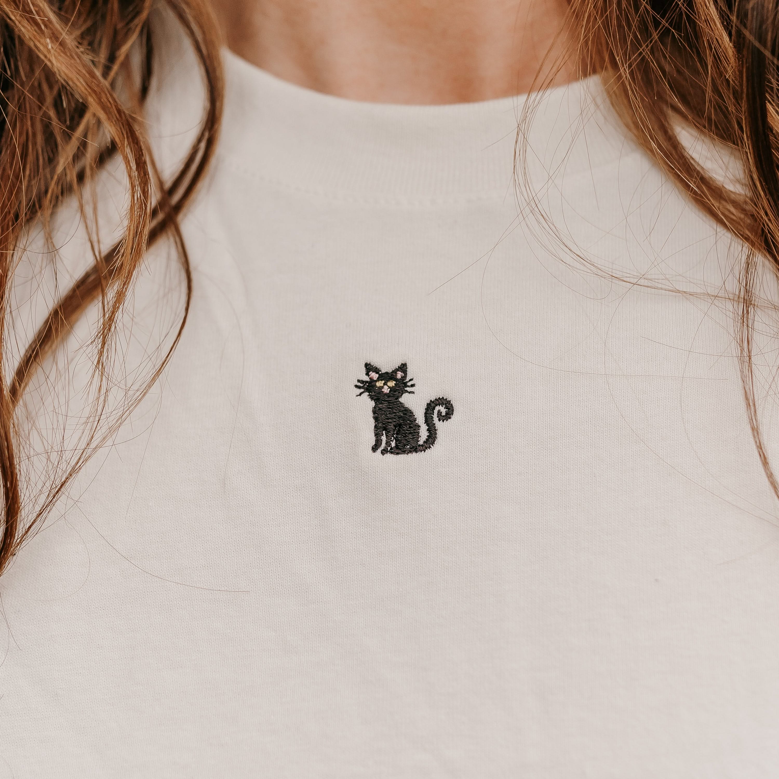 Halloween Mini Symbols - Embroidered Women’s Everyday Tee - Image 10